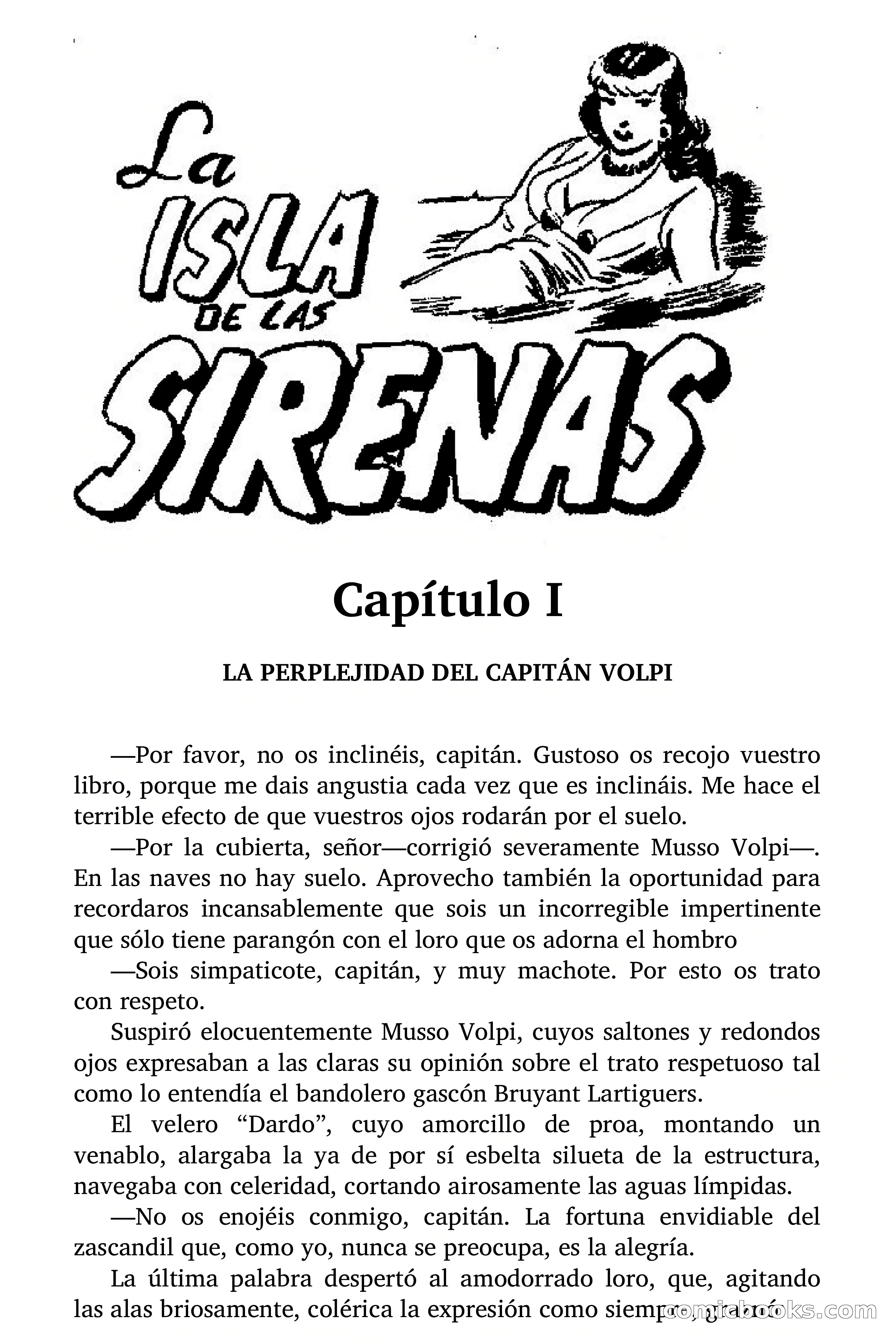 El Galante Aventurero: La isla de las sirenas — page 3 of 83