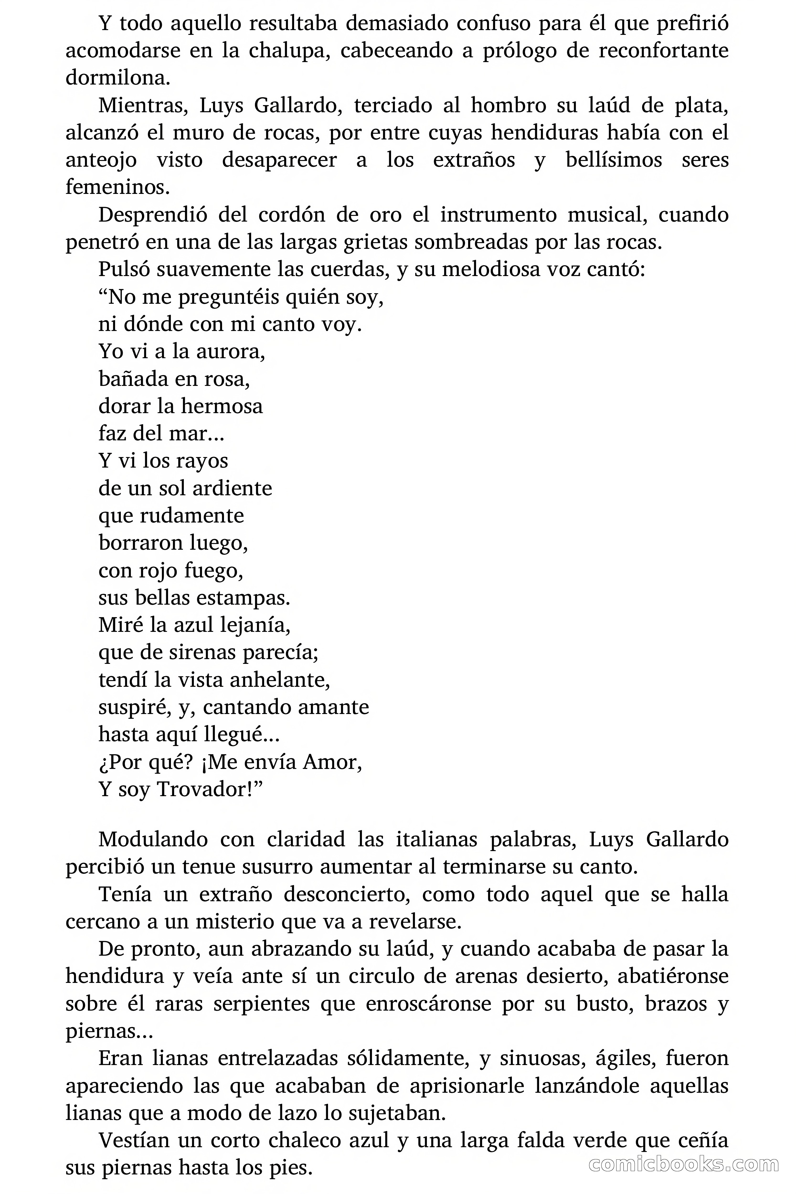 El Galante Aventurero: La isla de las sirenas — page 10 of 83