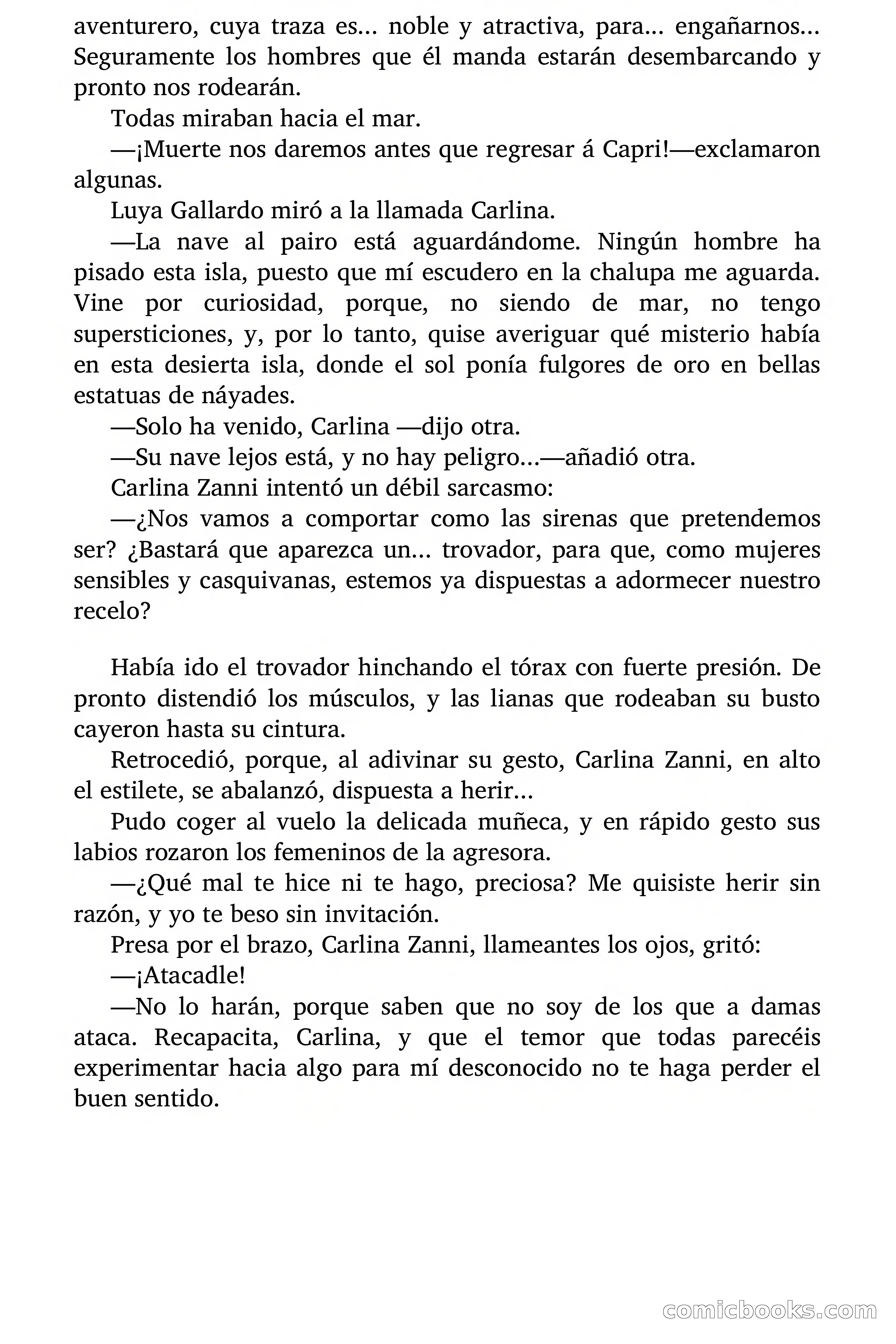 El Galante Aventurero: La isla de las sirenas — page 13 of 83