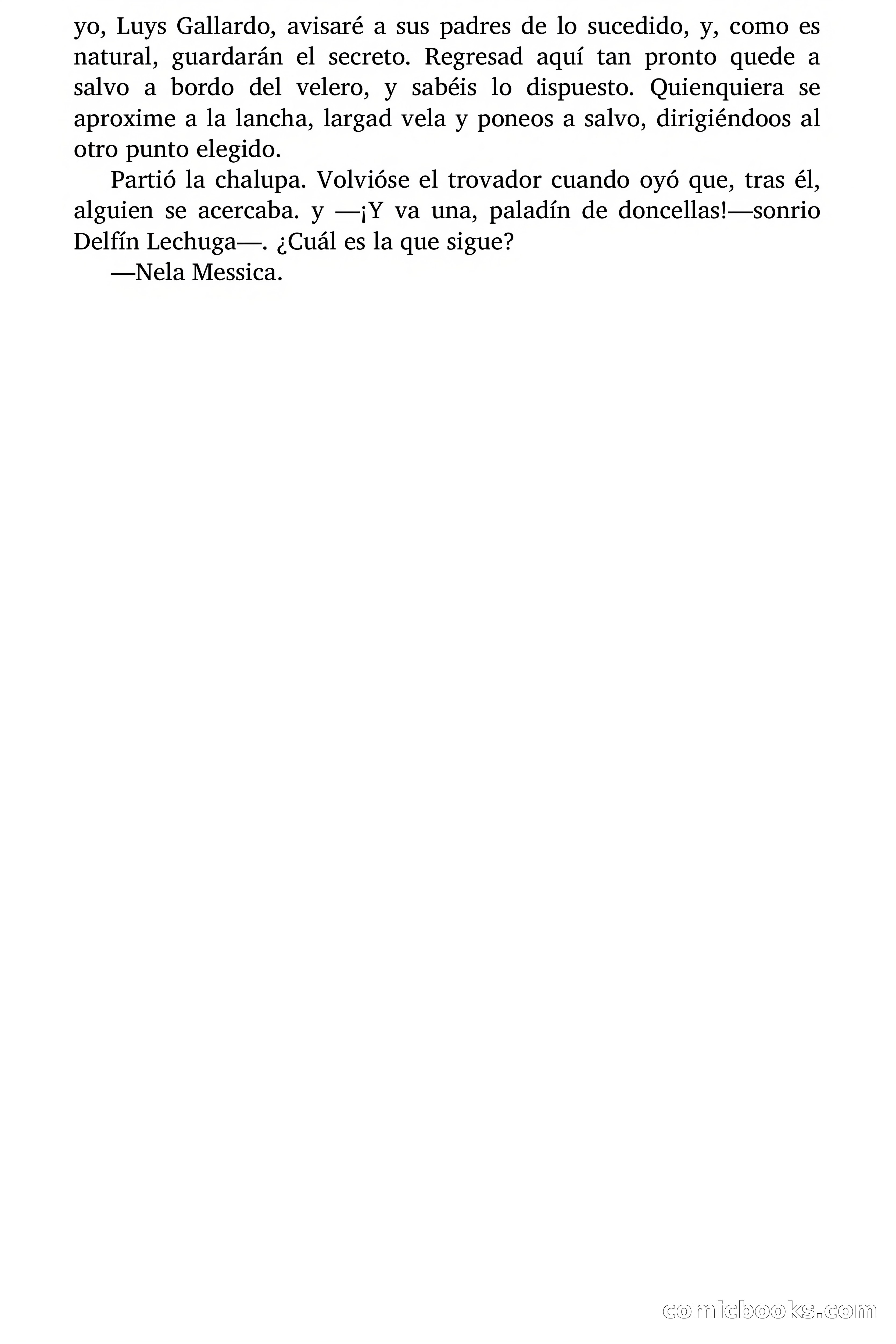El Galante Aventurero: La isla de las sirenas — page 28 of 83