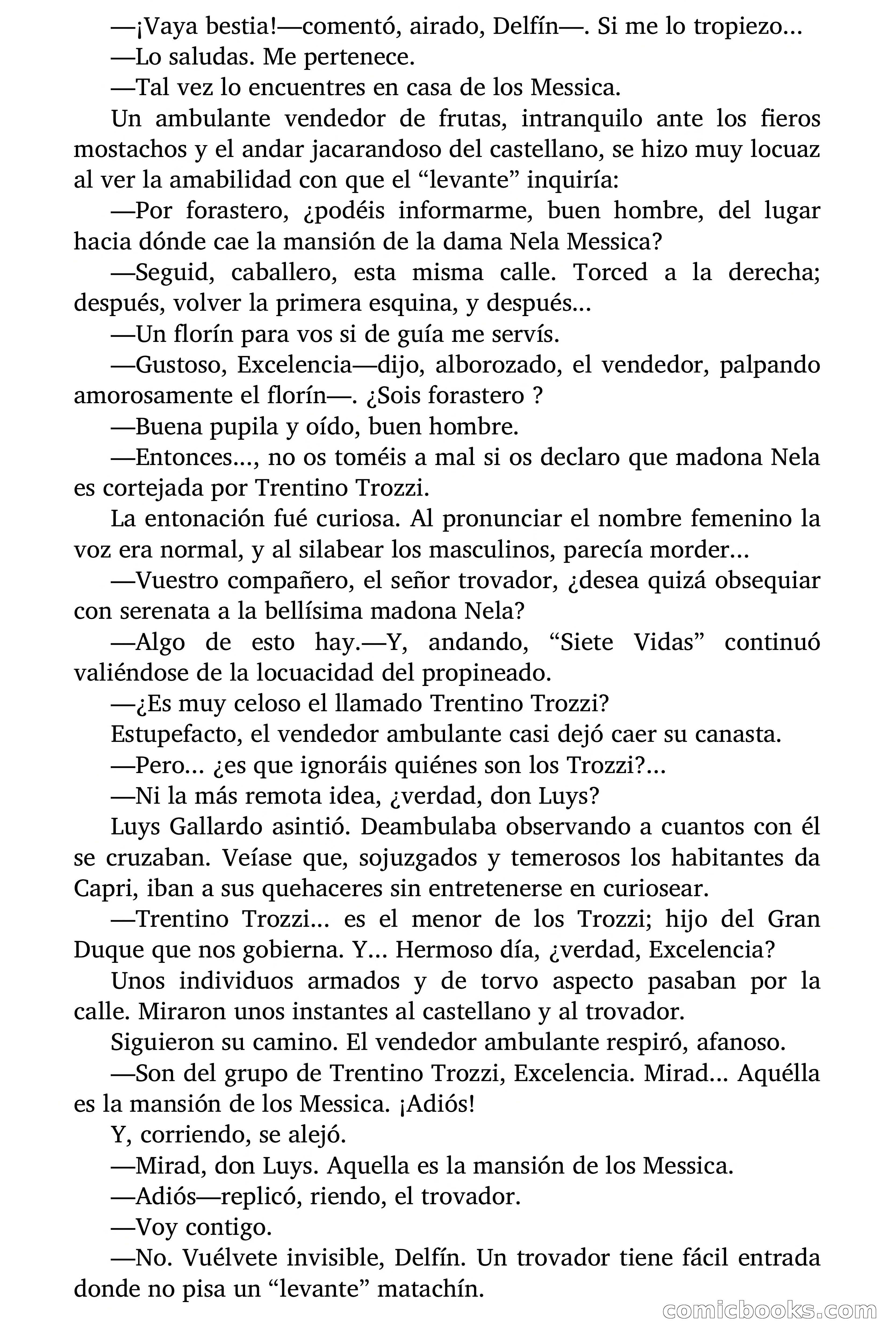 El Galante Aventurero: La isla de las sirenas — page 30 of 83