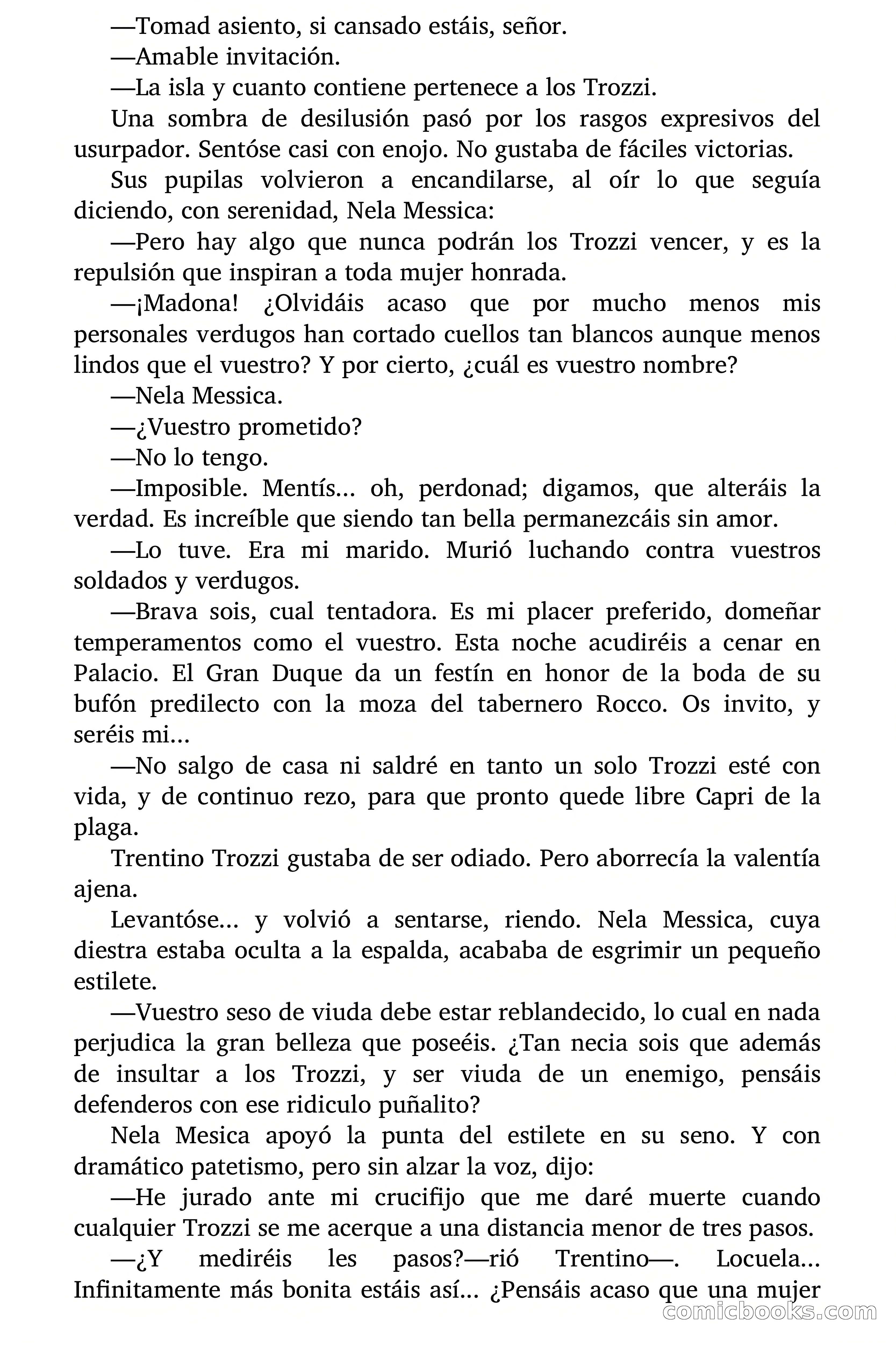 El Galante Aventurero: La isla de las sirenas — page 36 of 83