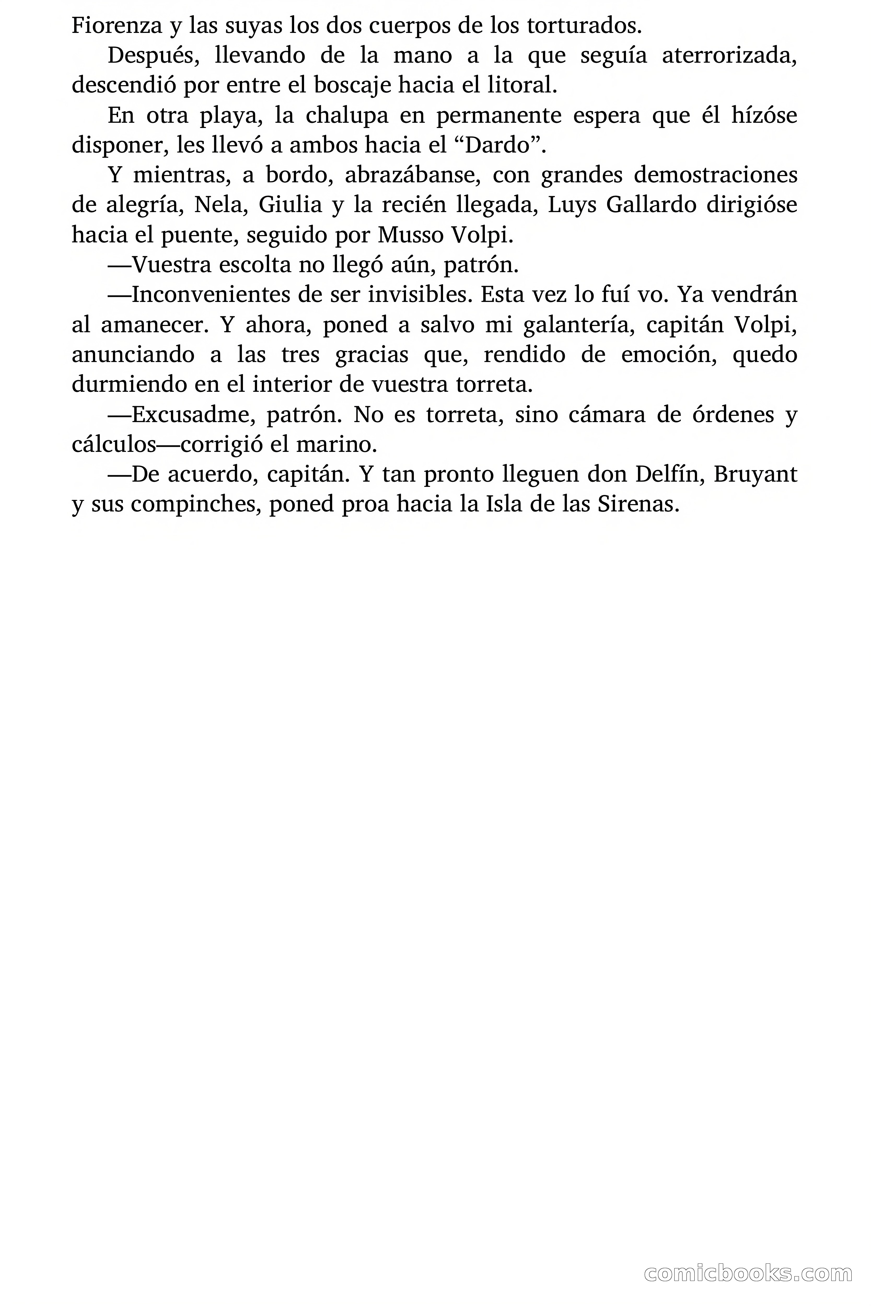 El Galante Aventurero: La isla de las sirenas — page 74 of 83