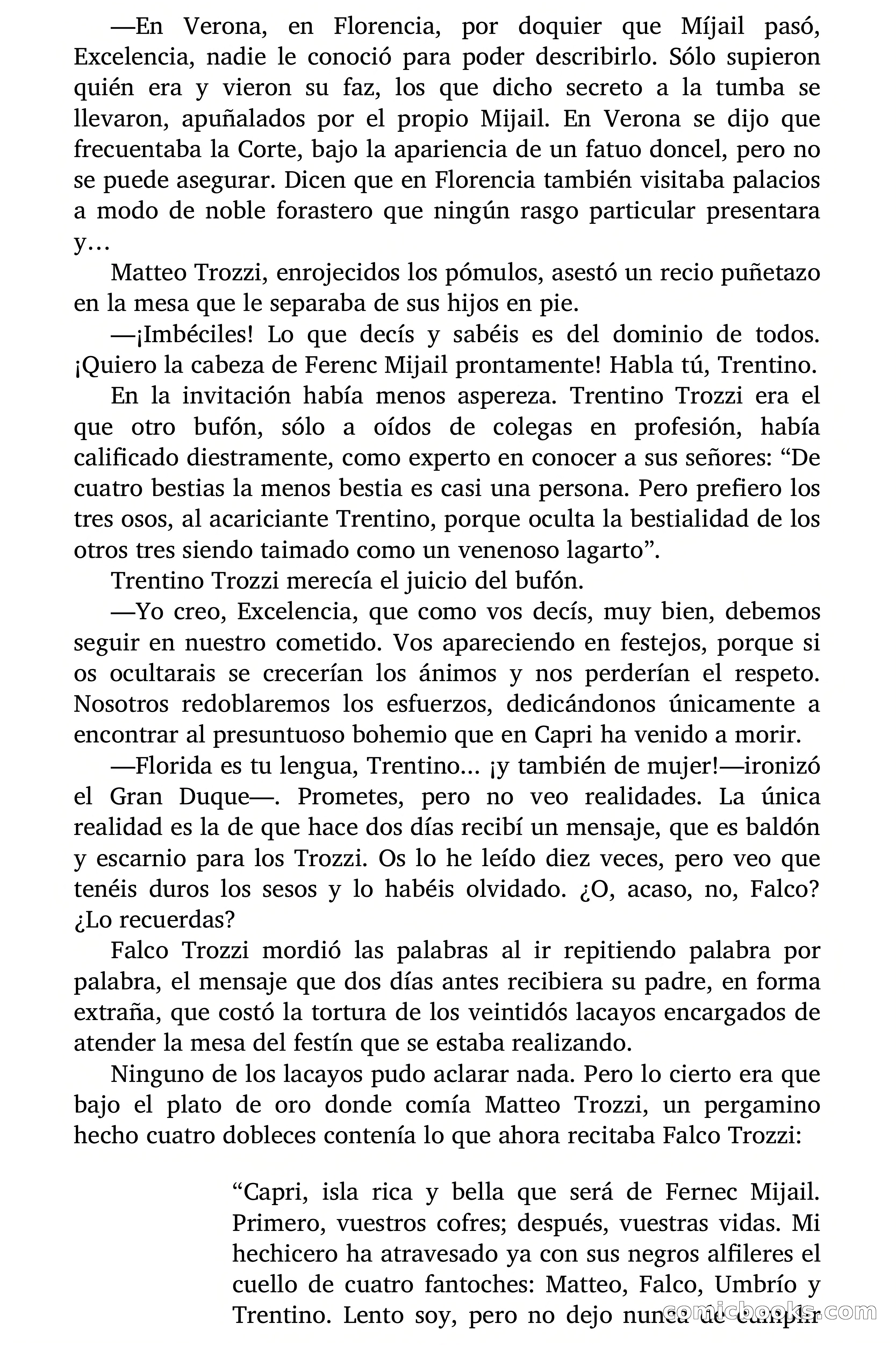 El galante aventurero — page 6 of 77