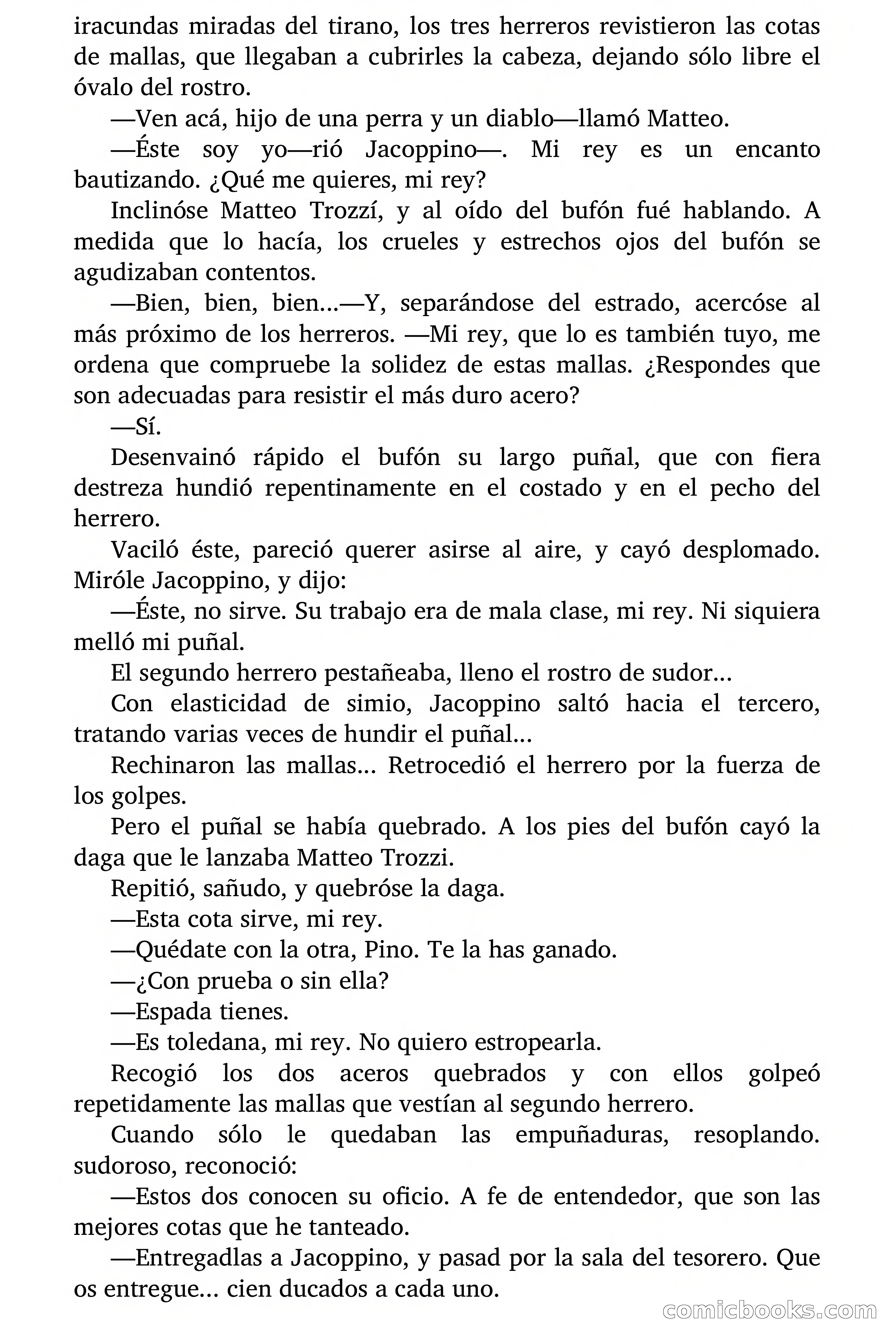 El galante aventurero — page 36 of 77