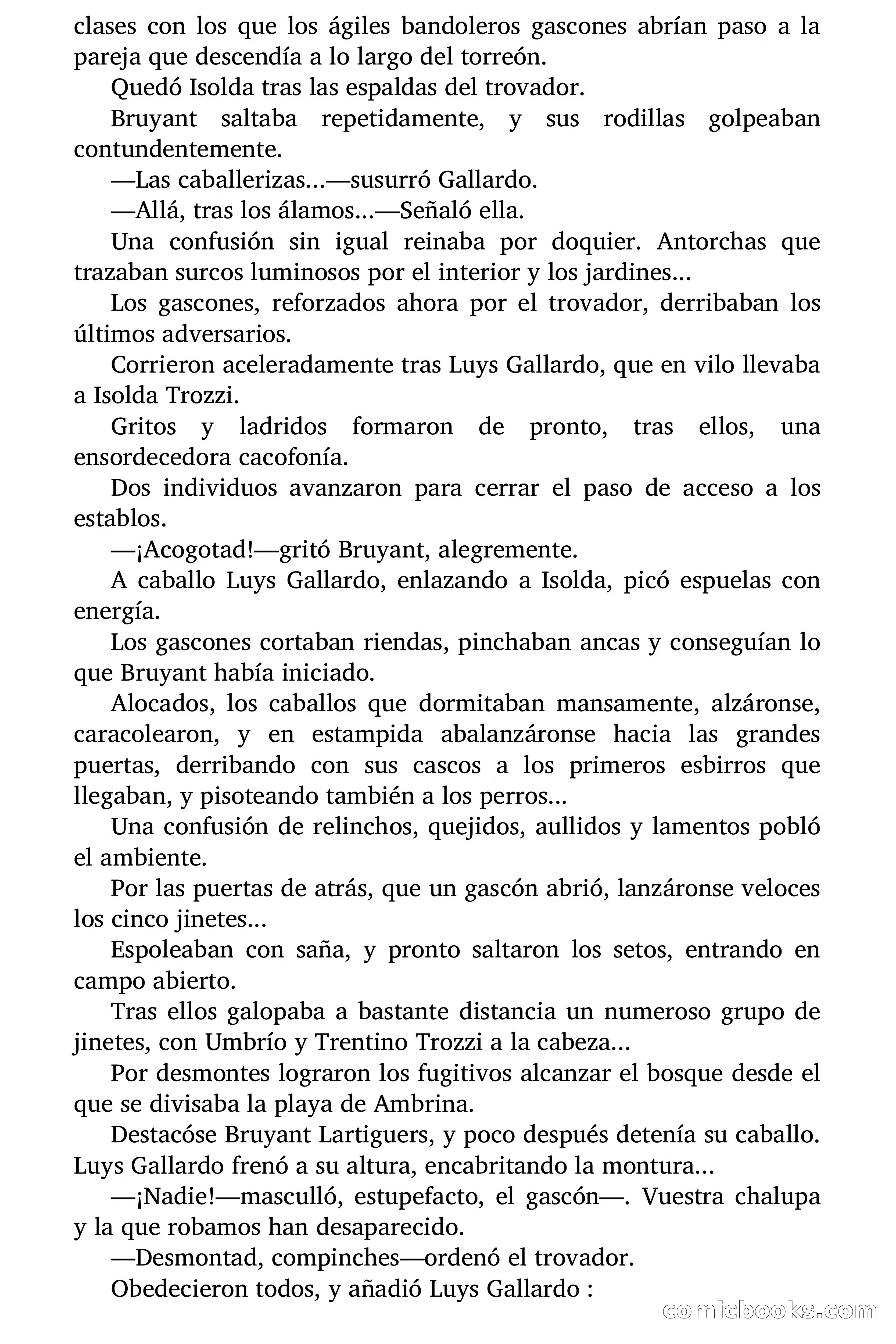 El galante aventurero — page 73 of 77