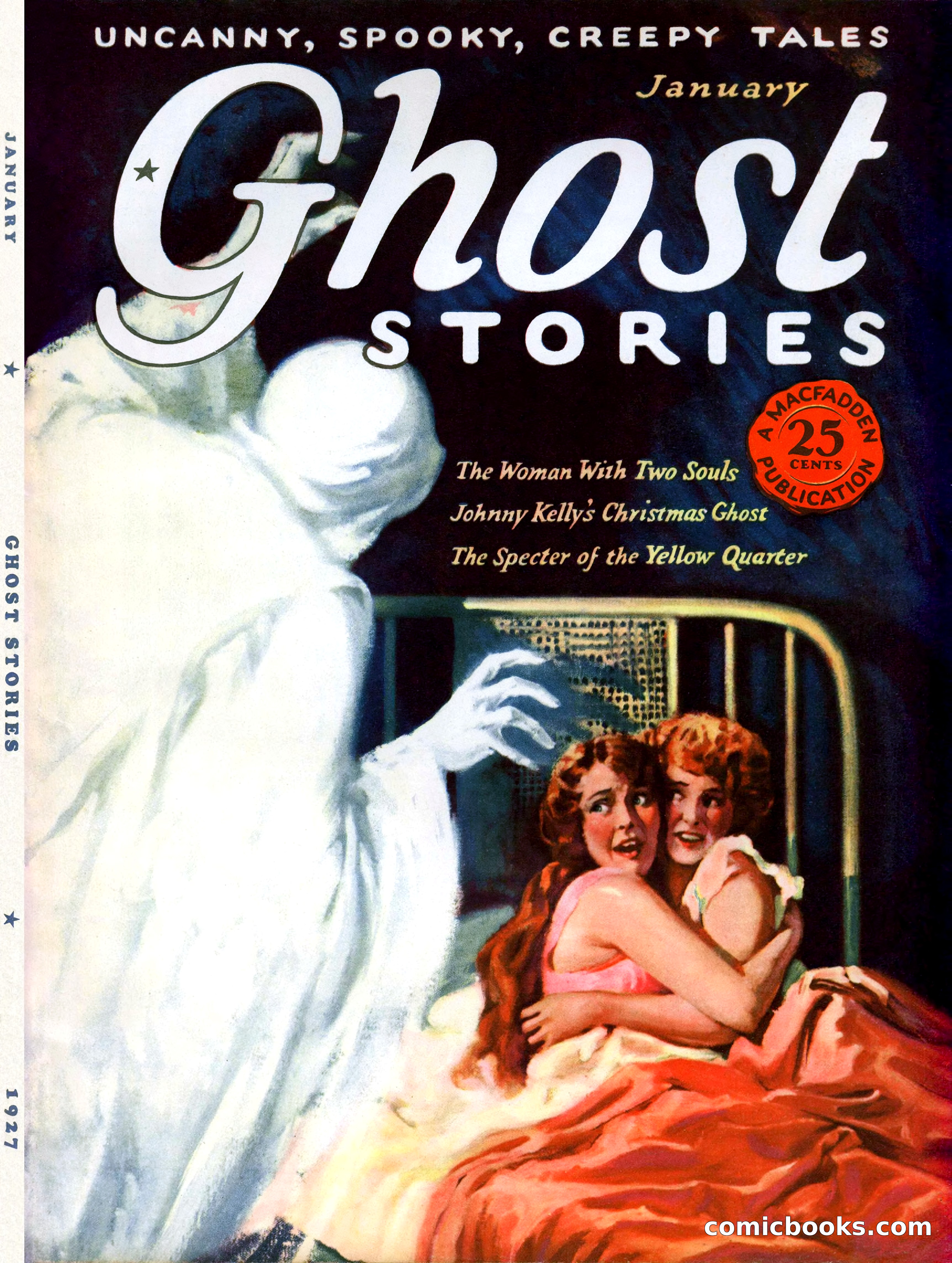 Ghost Stories, January 1927 — page 1 of 88