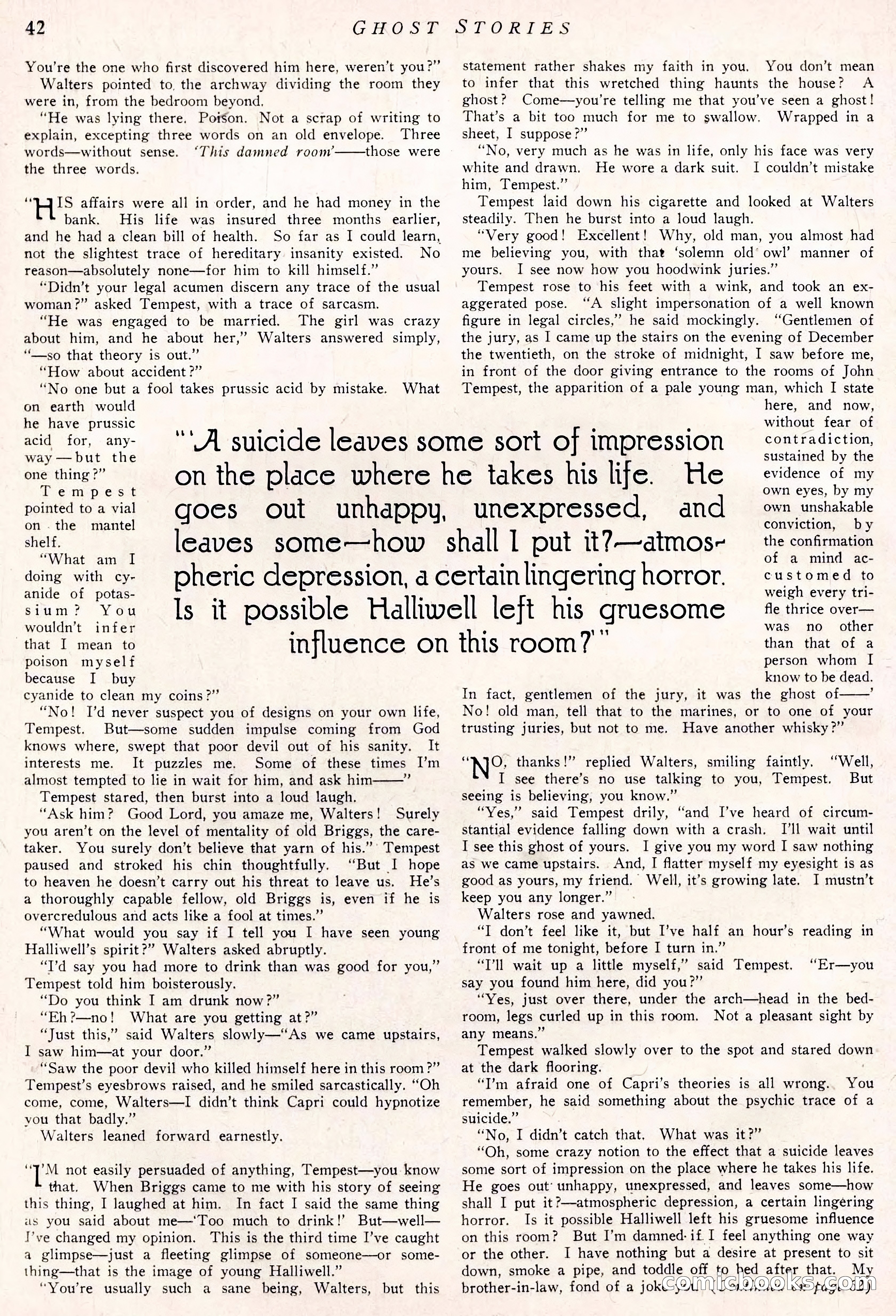 Ghost Stories, January 1927 — page 33 of 88