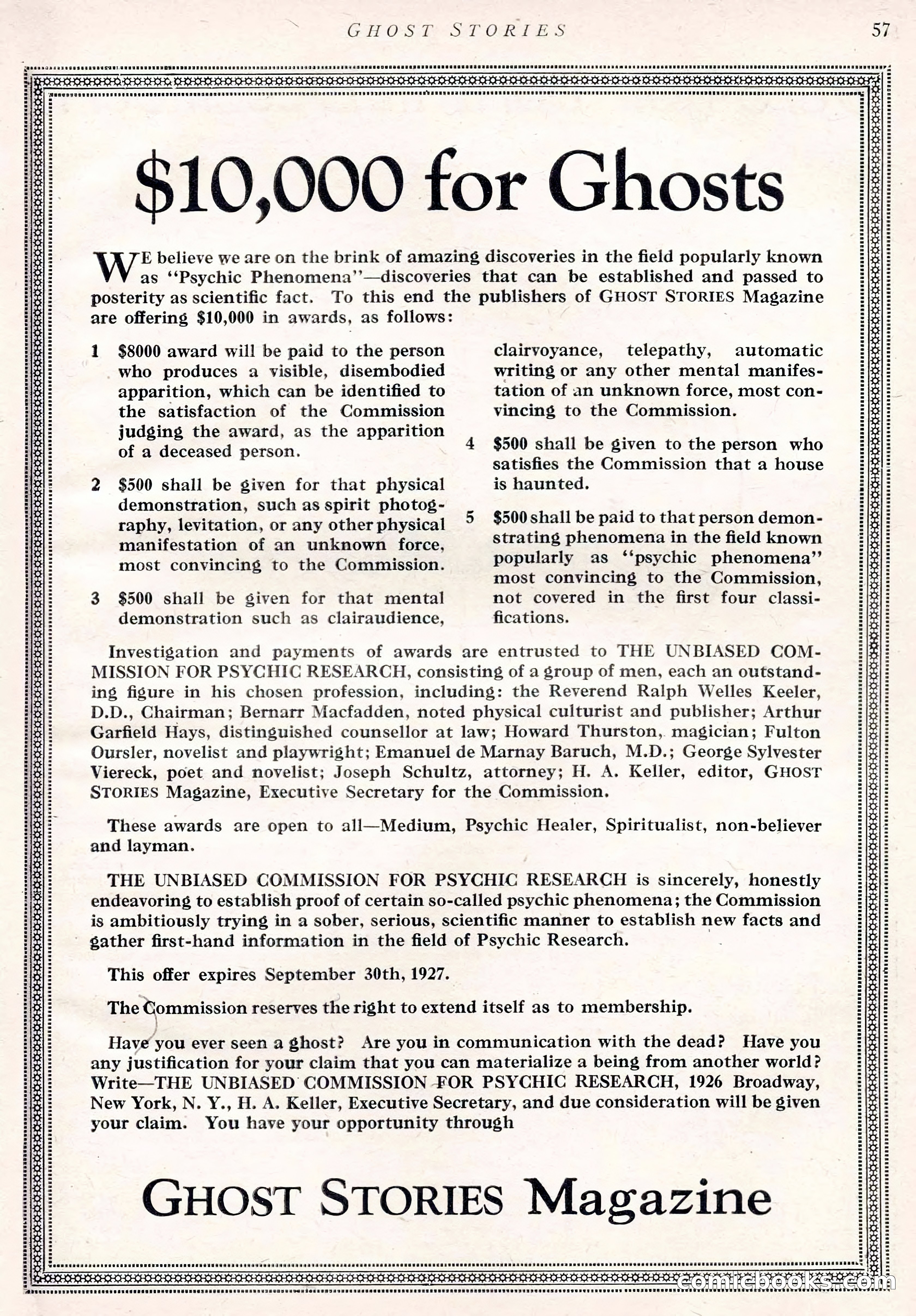 Ghost Stories, January 1927 — page 46 of 88
