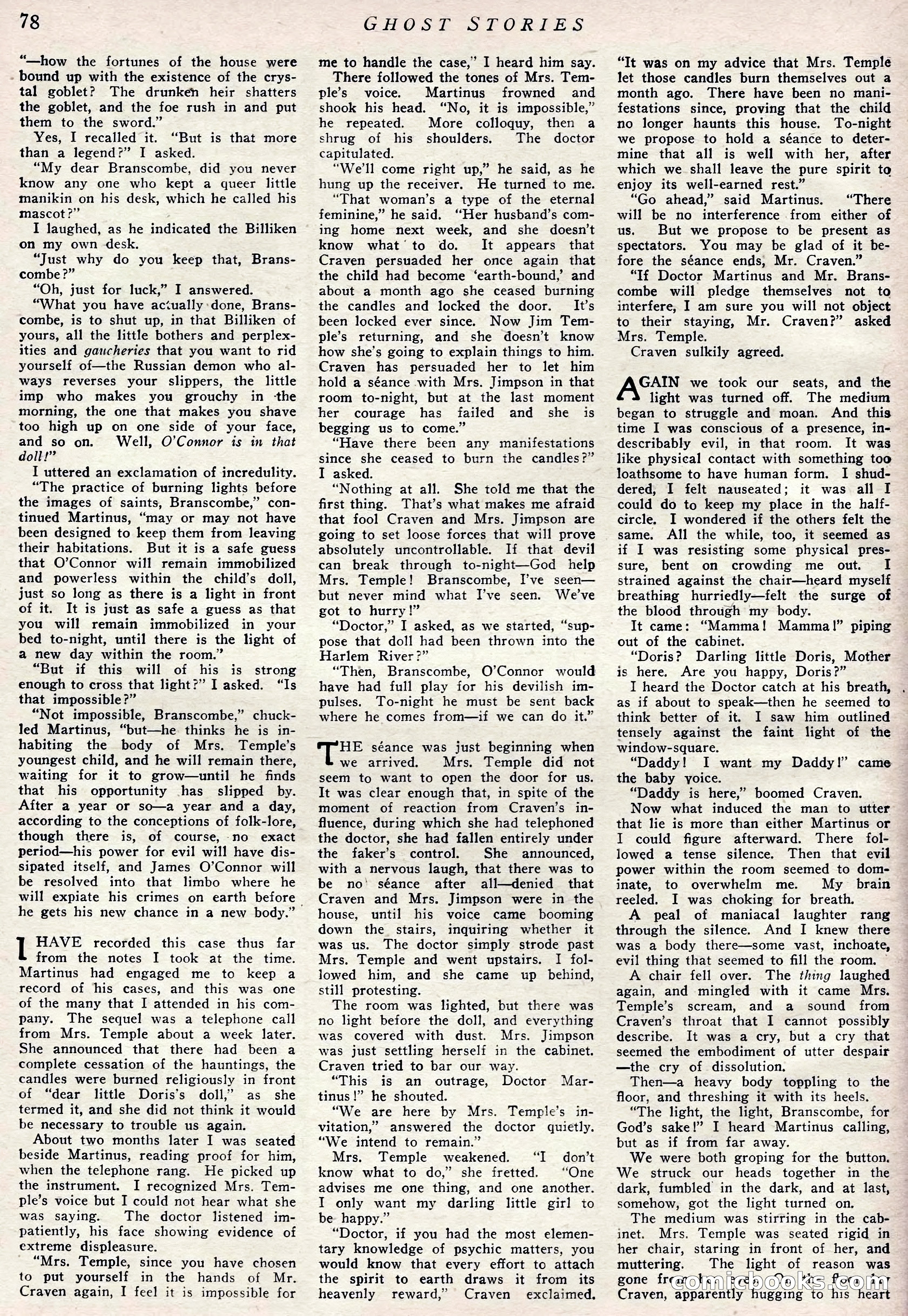 Ghost Stories, January 1927 — page 67 of 88