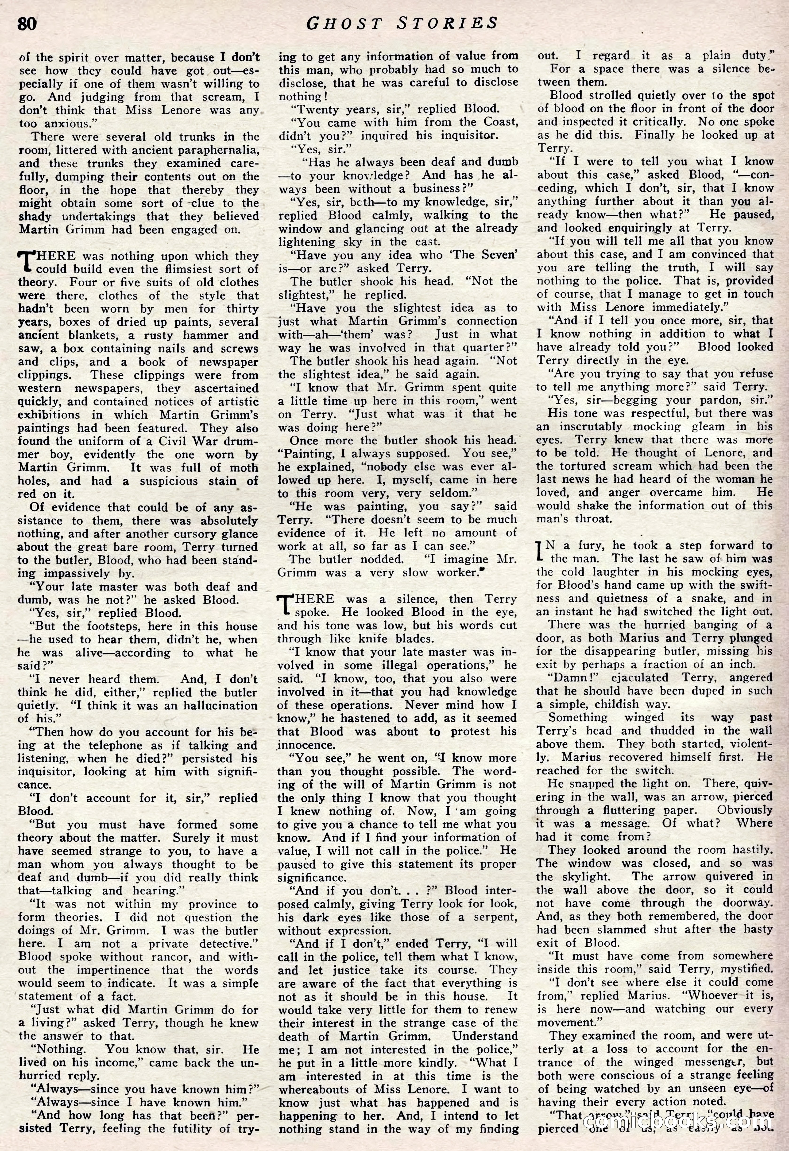 Ghost Stories, January 1927 — page 69 of 88