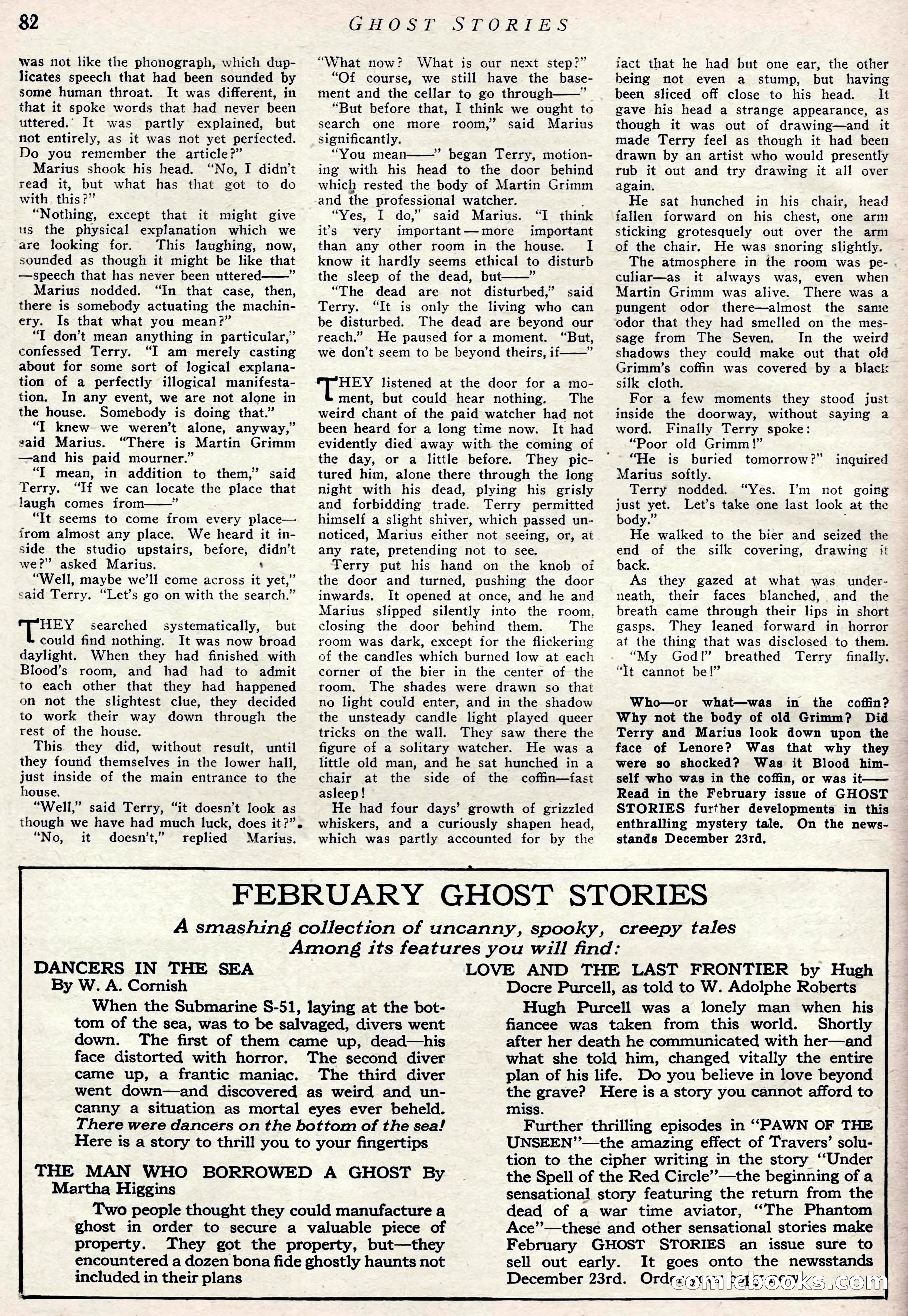 Ghost Stories, January 1927 — page 71 of 88
