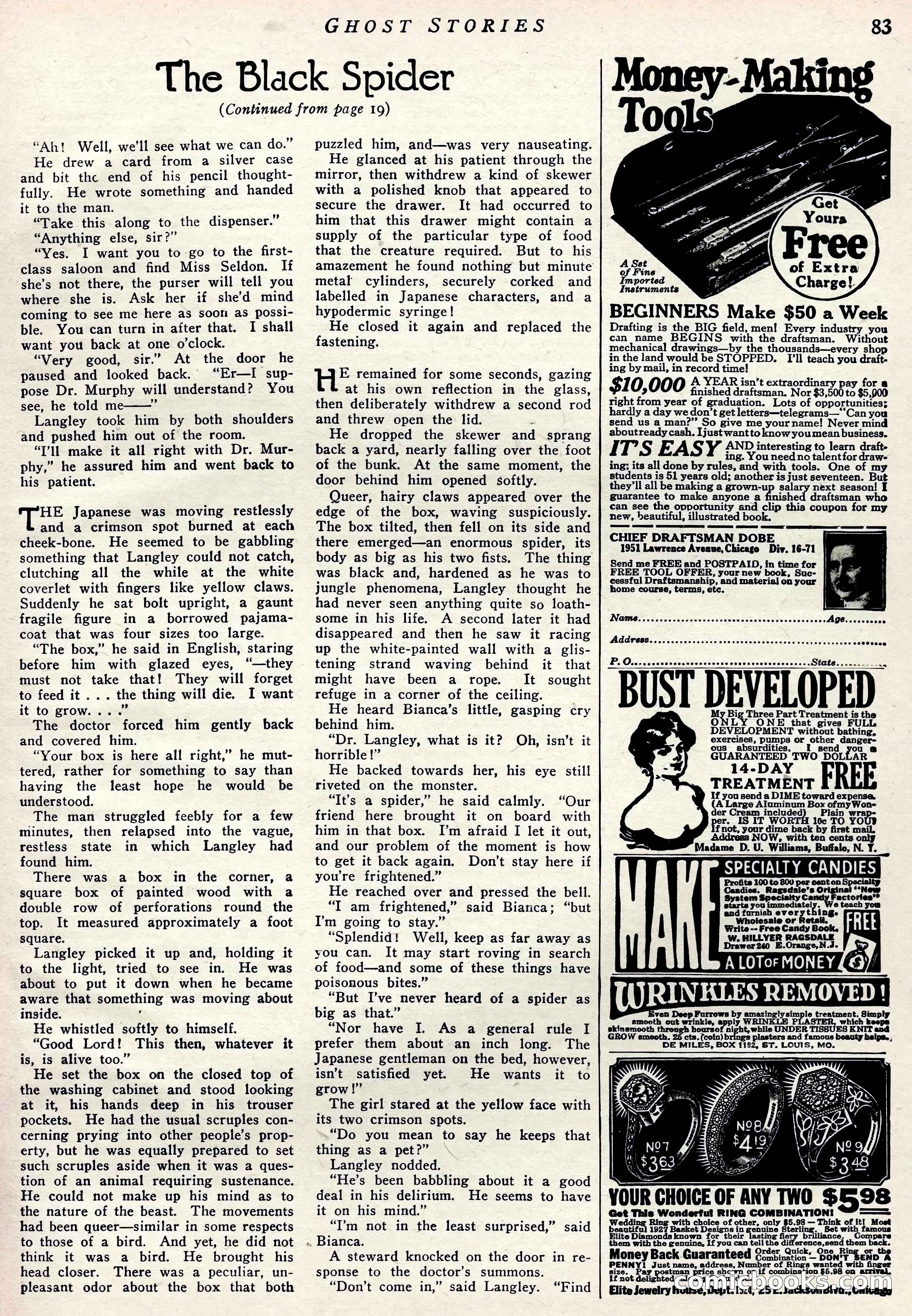 Ghost Stories, January 1927 — page 72 of 88