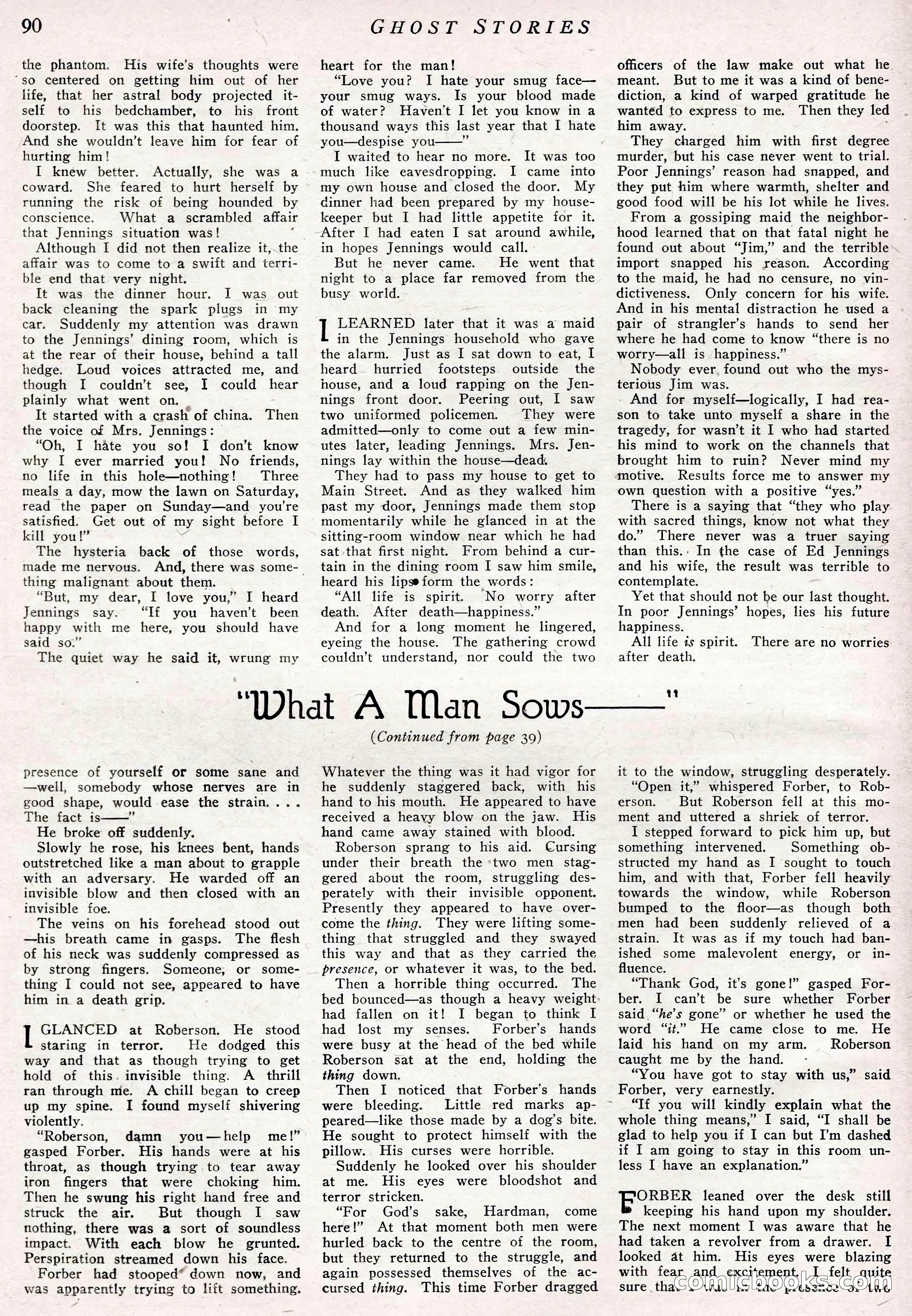 Ghost Stories, January 1927 — page 79 of 88