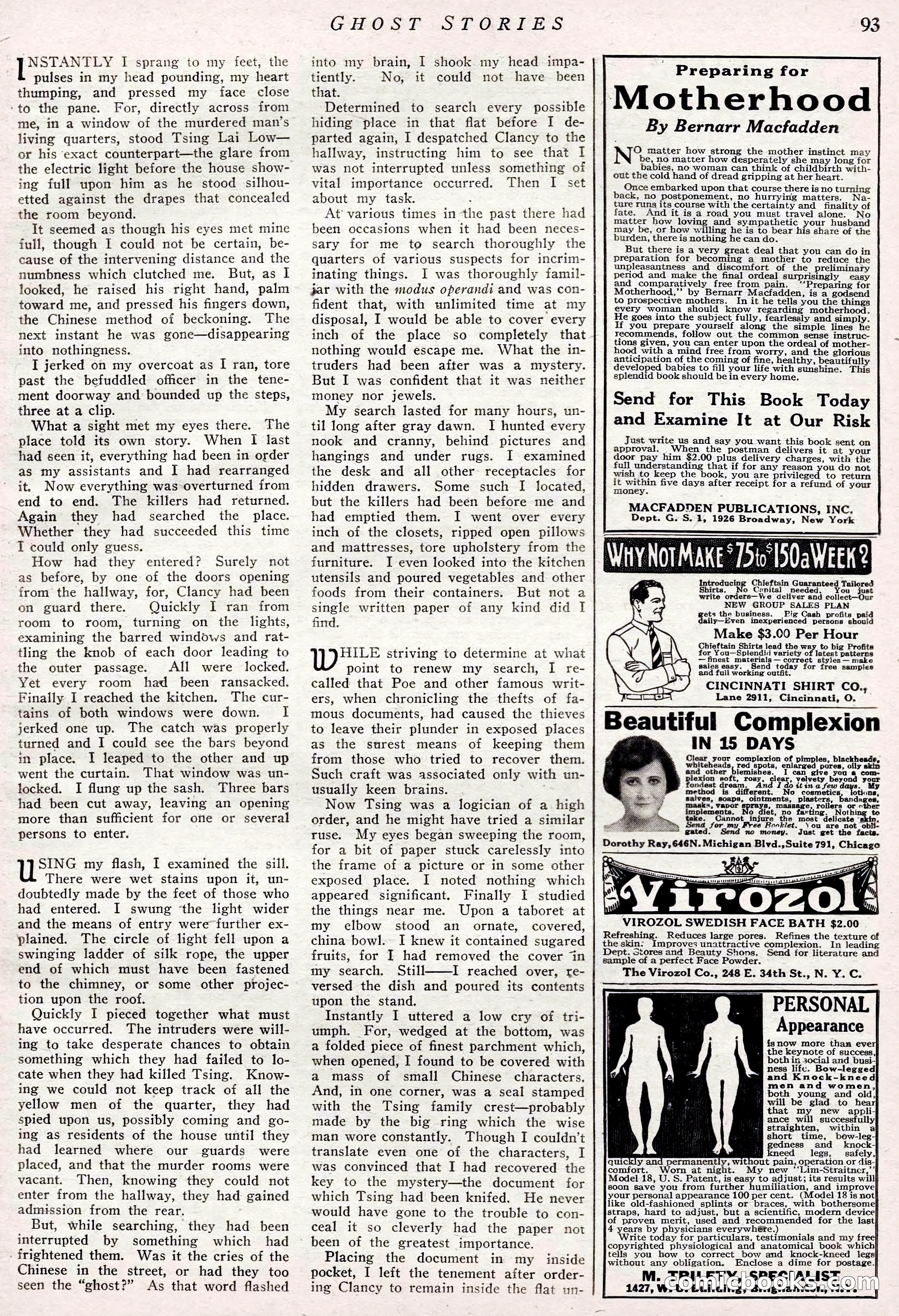 Ghost Stories, January 1927 — page 82 of 88