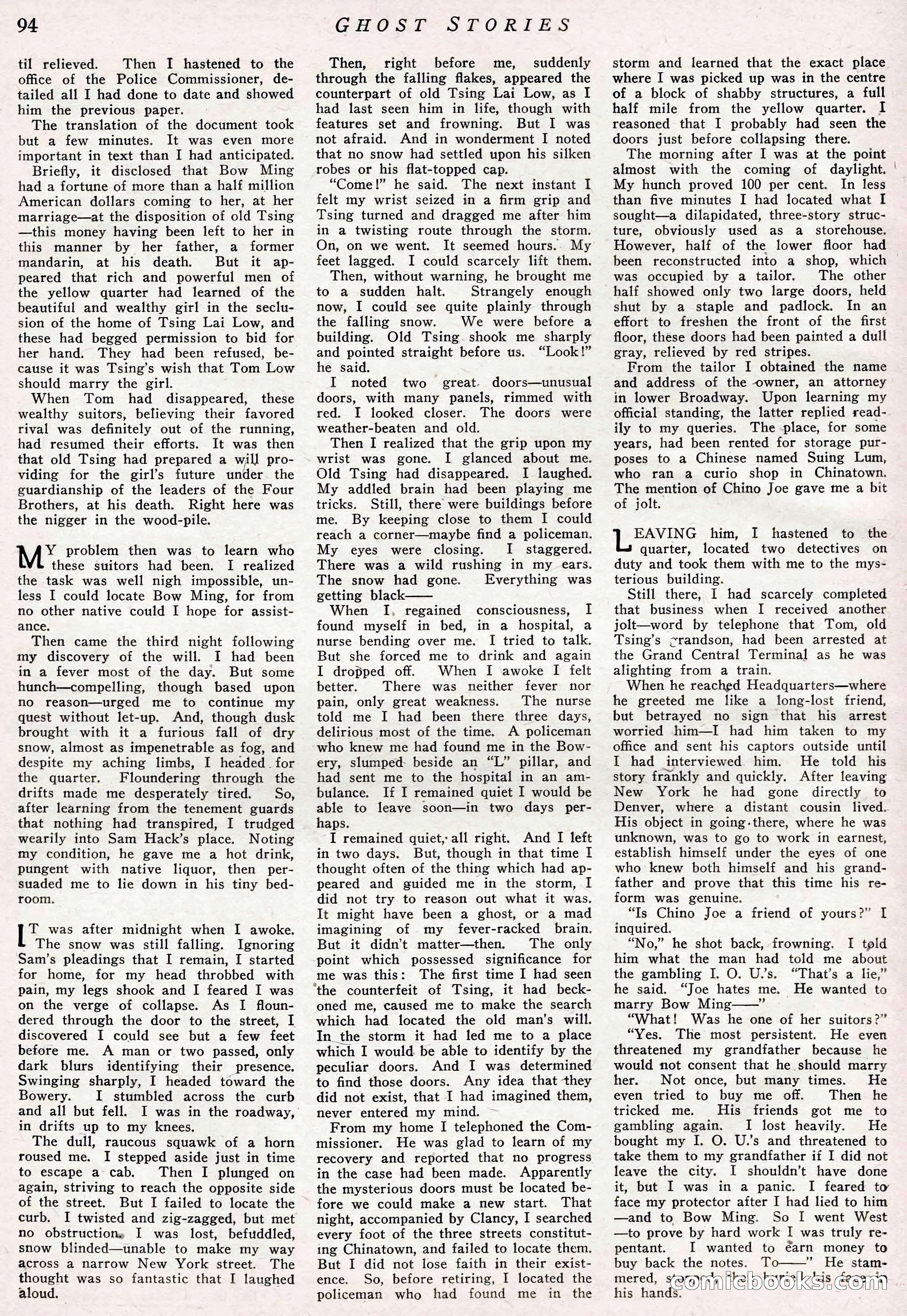 Ghost Stories, January 1927 — page 83 of 88