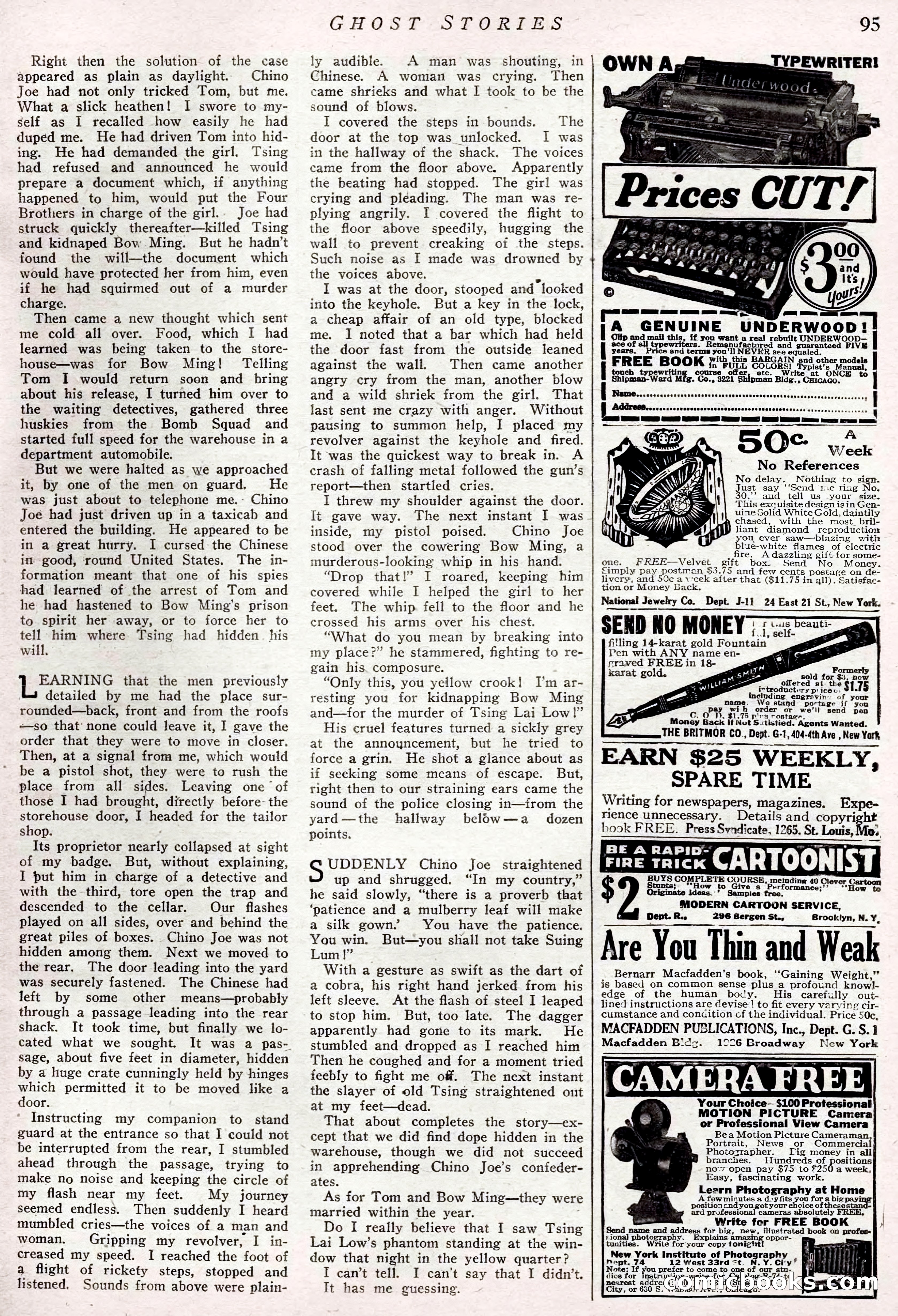 Ghost Stories, January 1927 — page 84 of 88