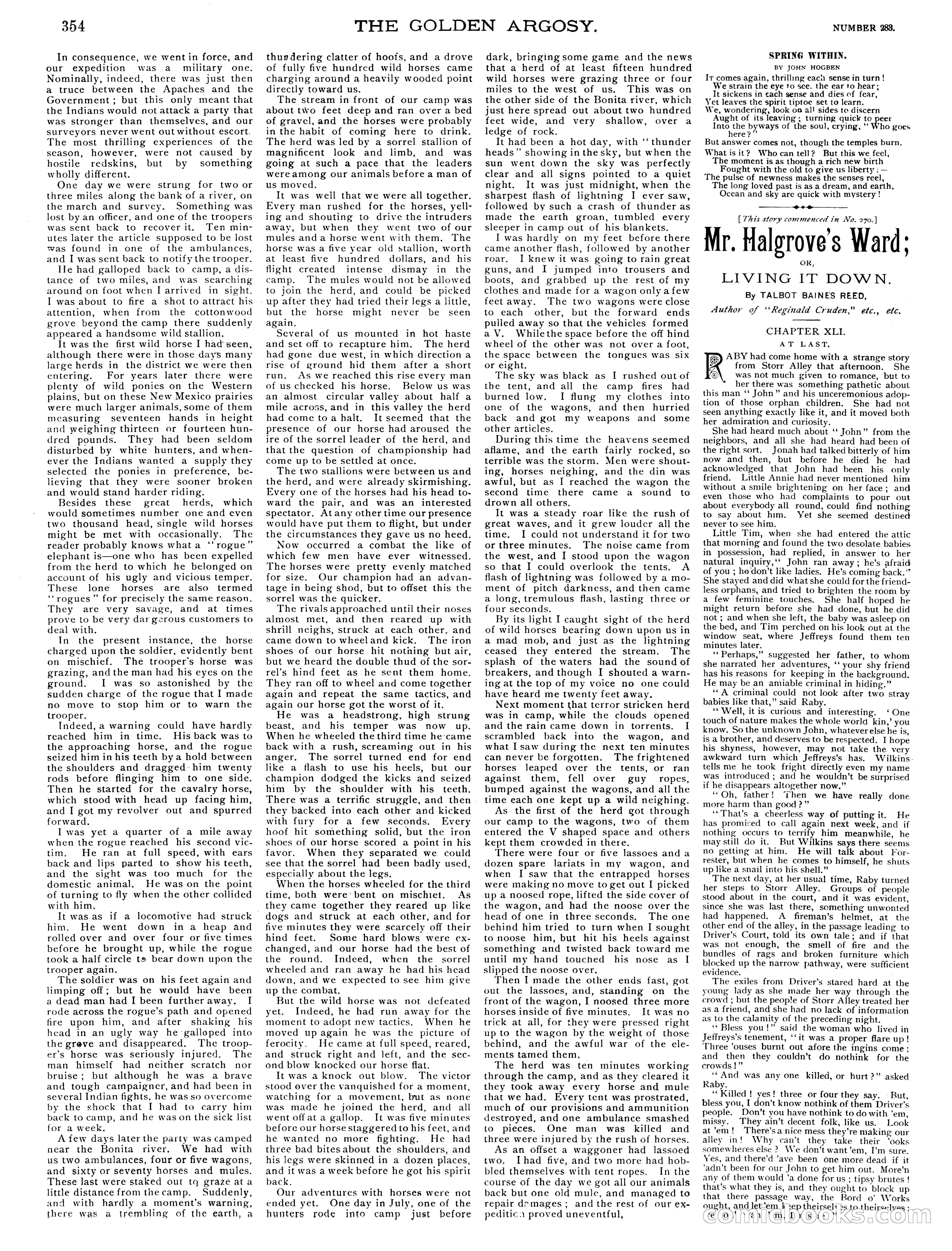 Golden Argosy, Vol. VI No. 23 — page 2 of 16