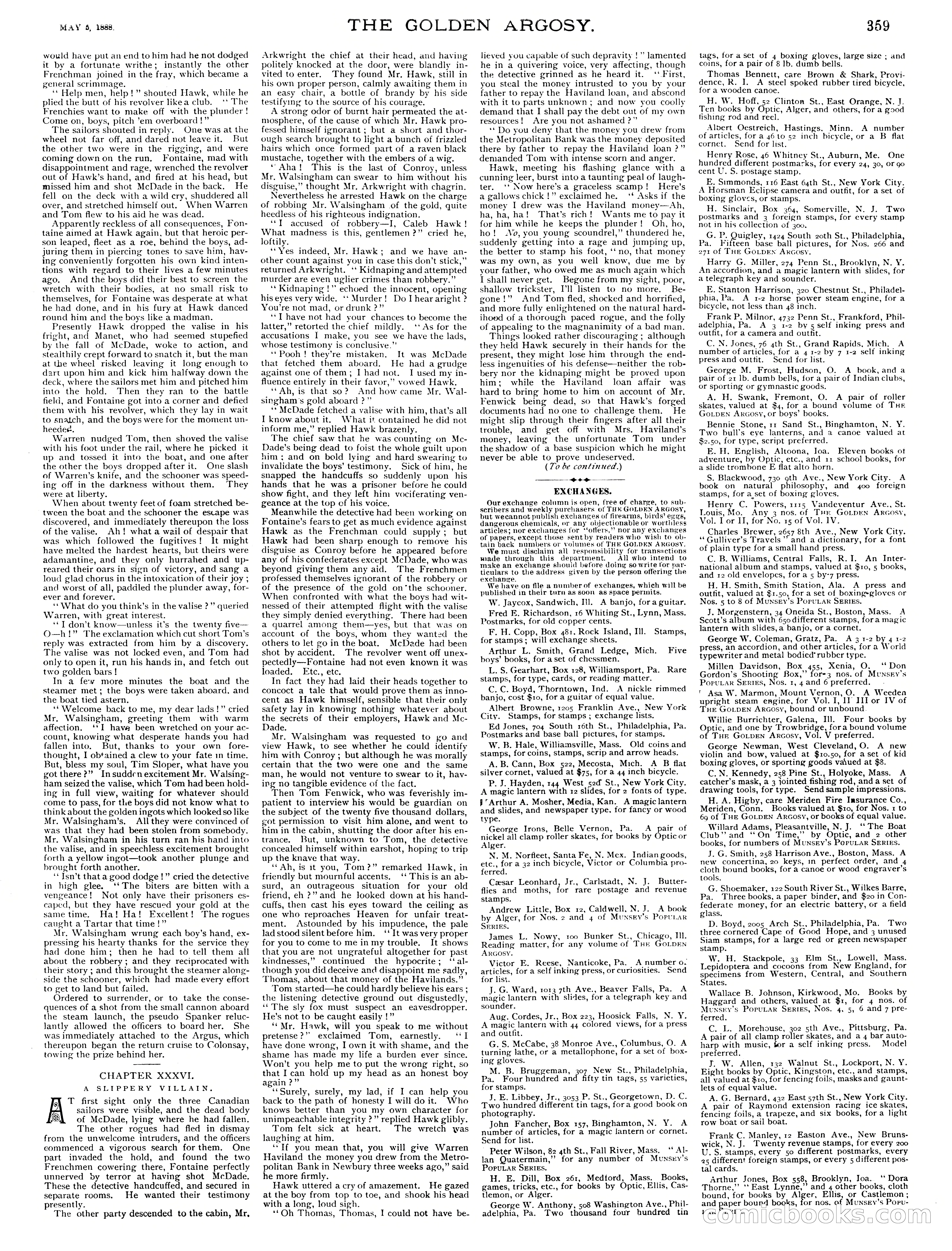 Golden Argosy, Vol. VI No. 23 — page 7 of 16