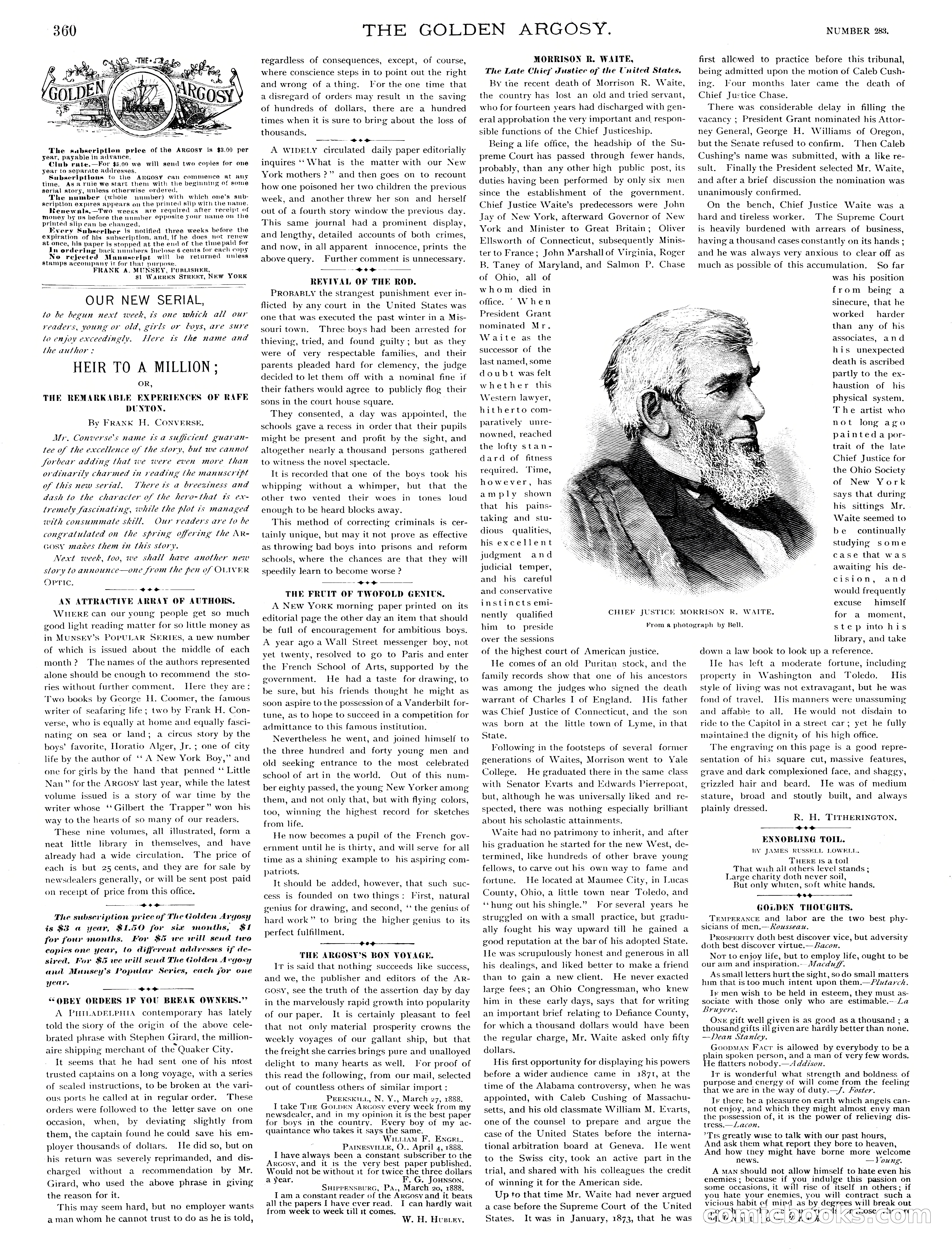 Golden Argosy, Vol. VI No. 23 — page 8 of 16