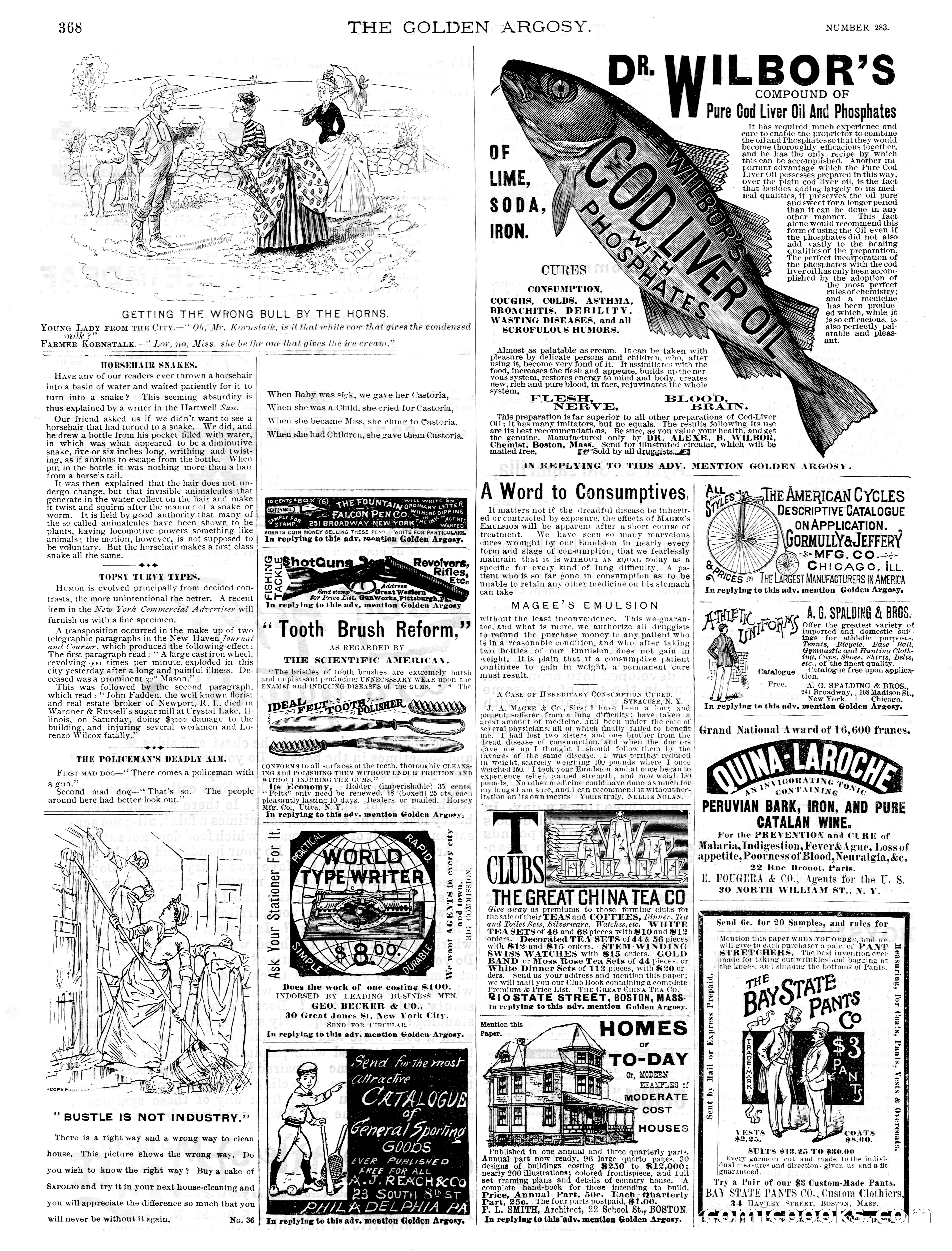 Golden Argosy, Vol. VI No. 23 — page 16 of 16