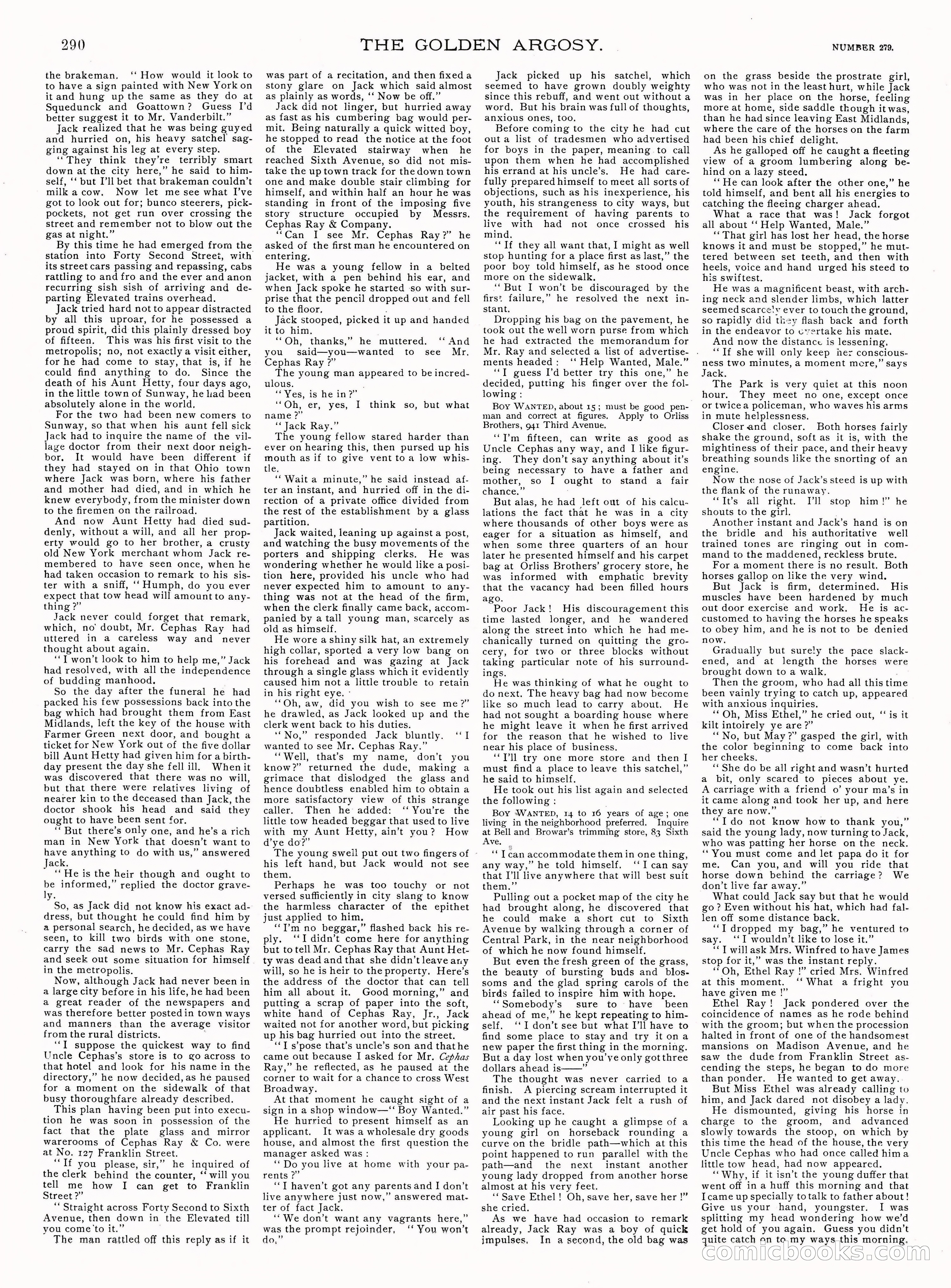 Golden Argosy, Vol. VI No. 19 — page 2 of 17