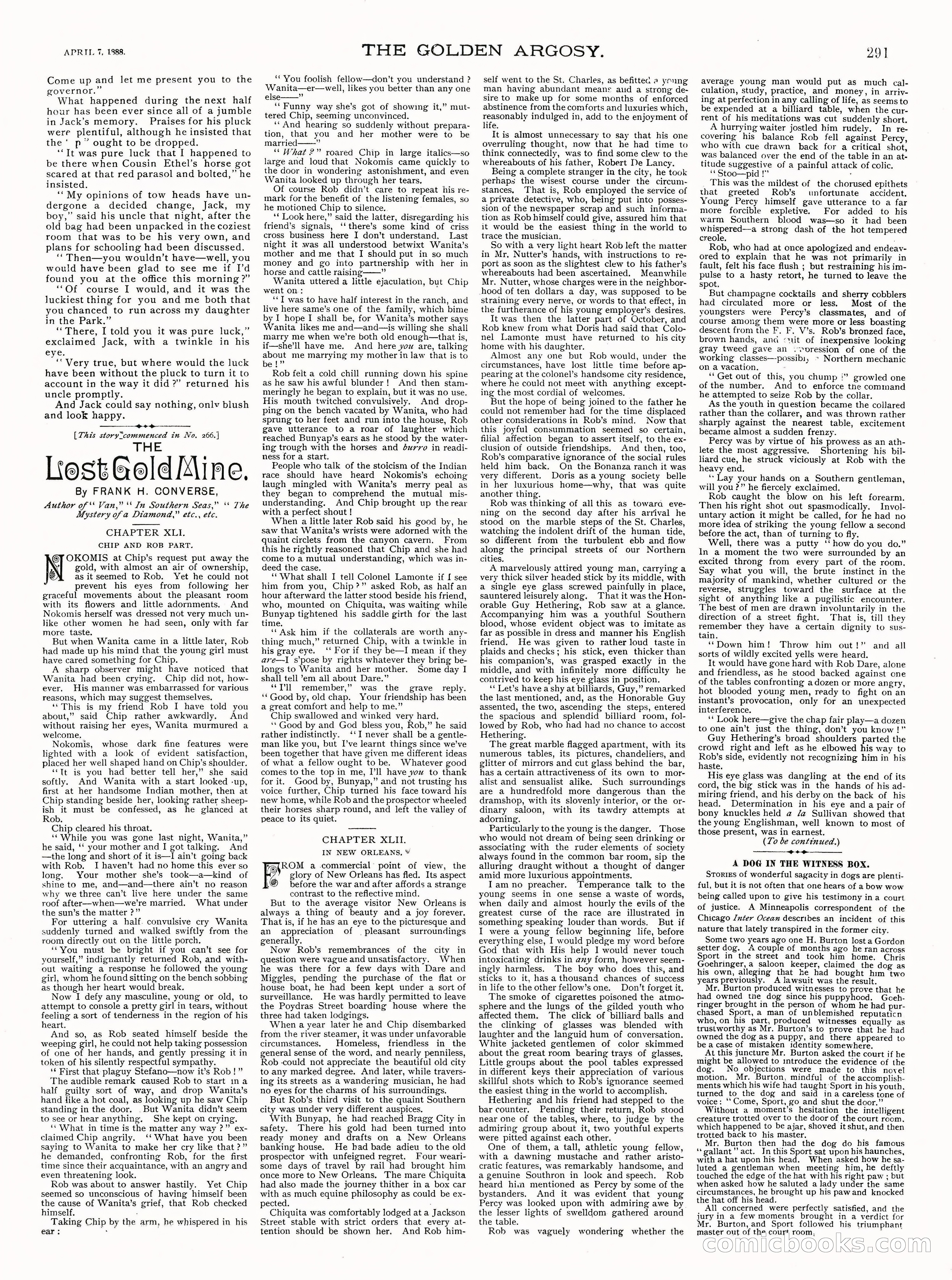 Golden Argosy, Vol. VI No. 19 — page 3 of 17