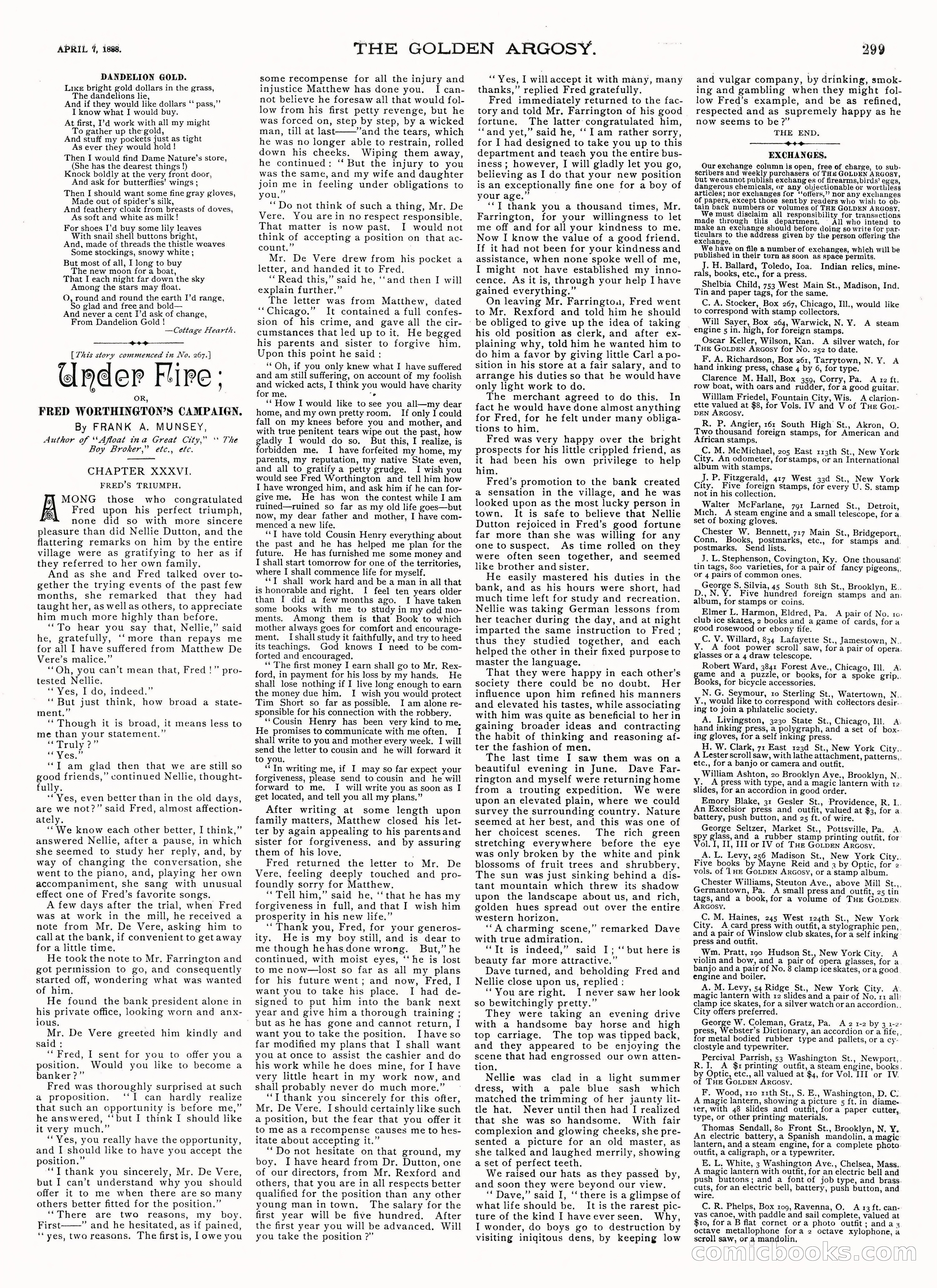 Golden Argosy, Vol. VI No. 19 — page 11 of 17