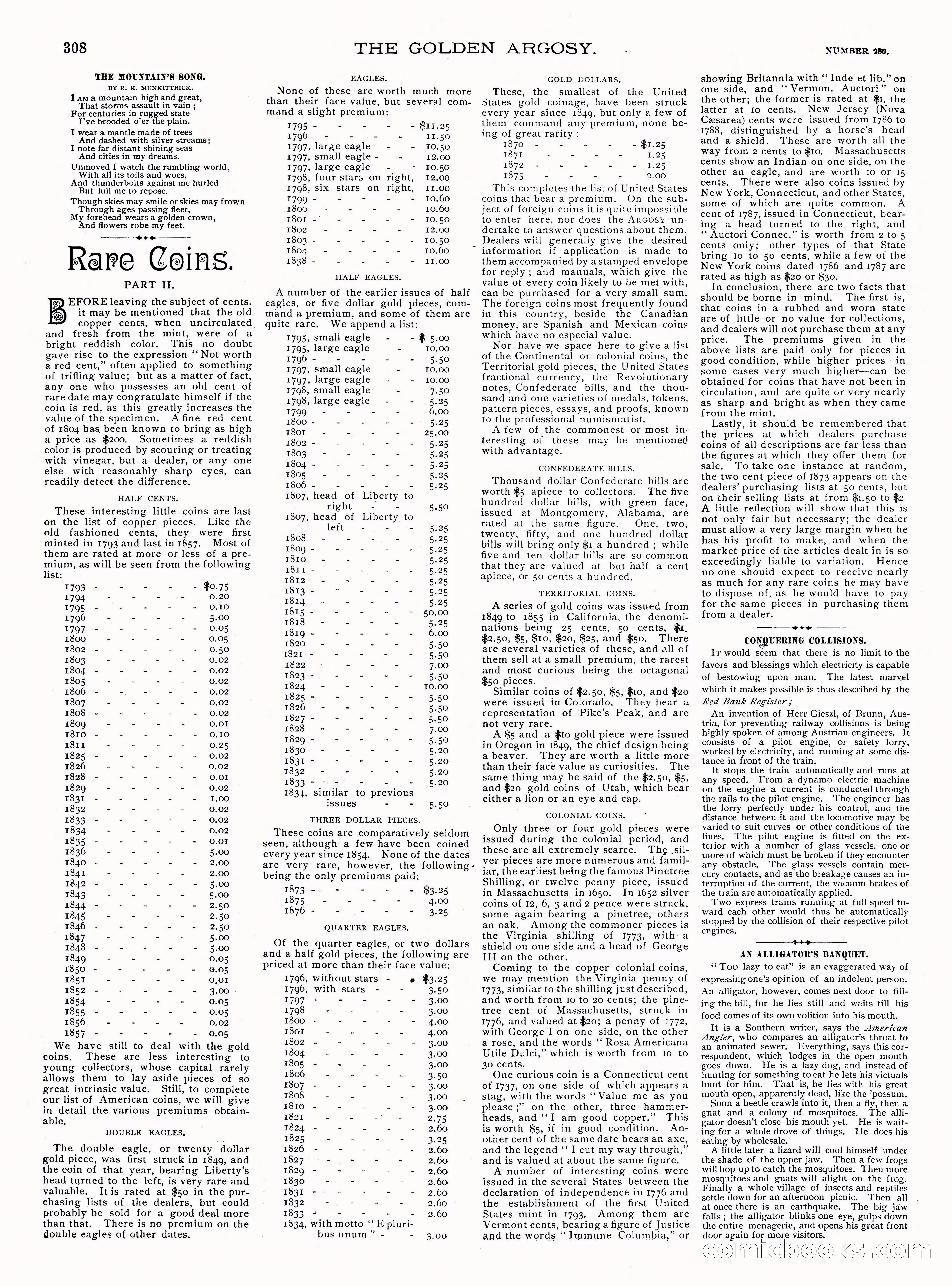 Golden Argosy Magazine, Vol. VI No. 20 — page 4 of 17