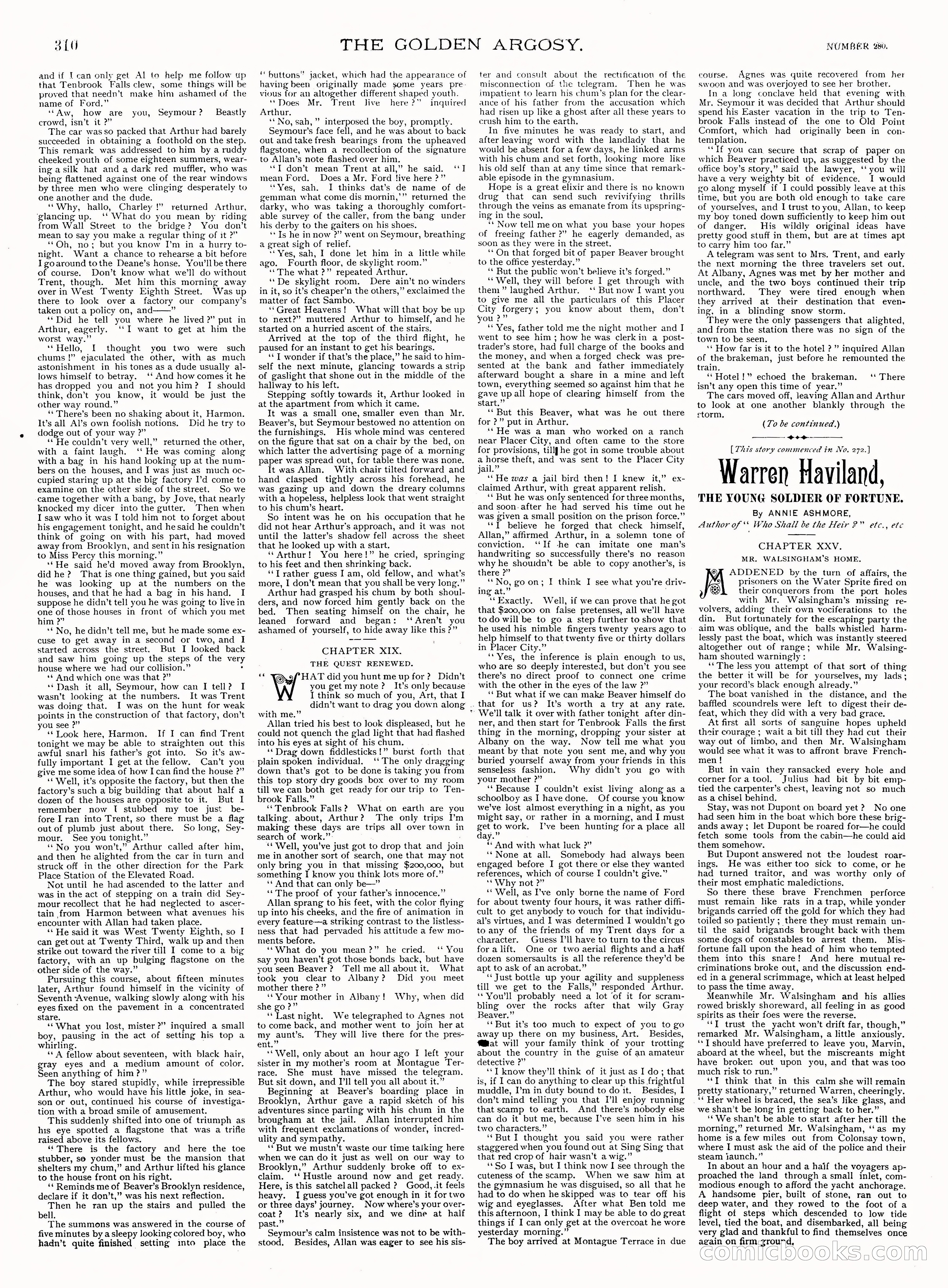 Golden Argosy Magazine, Vol. VI No. 20 — page 6 of 17