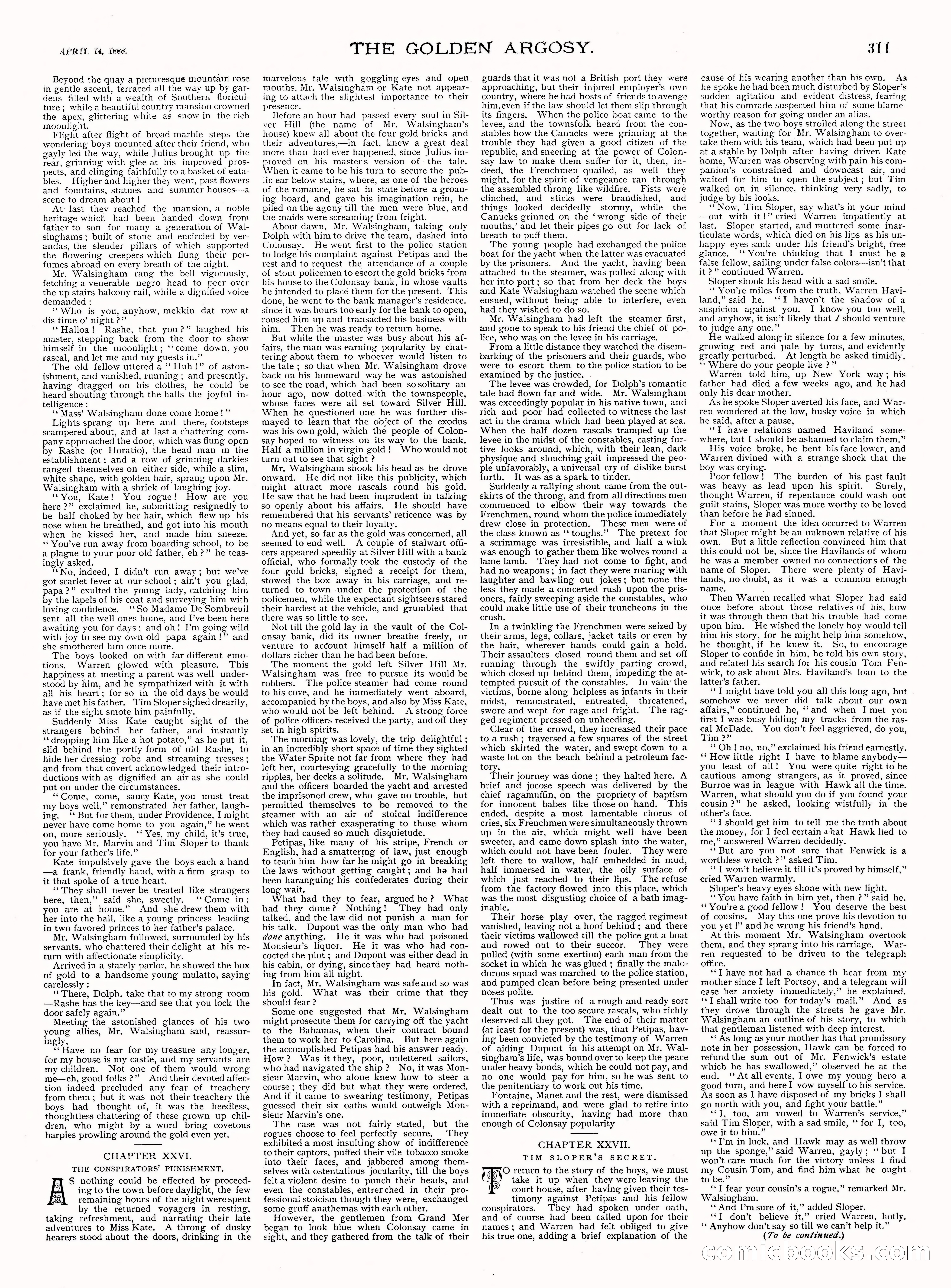 Golden Argosy Magazine, Vol. VI No. 20 — page 7 of 17