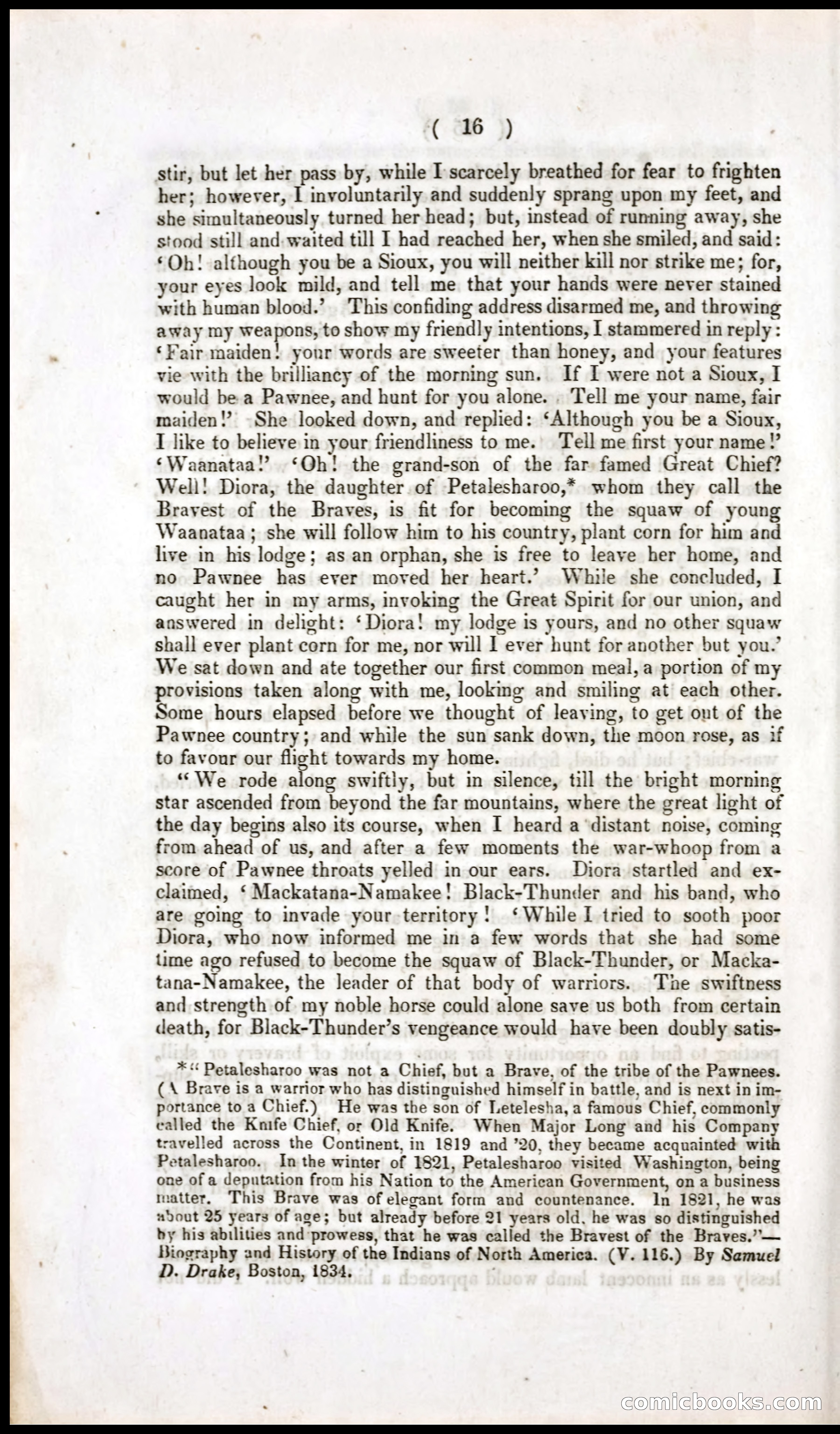 The Dreadful Sufferings and Thrilling Adventures of an Overland Party of Emigrants to California — page 14 of 66