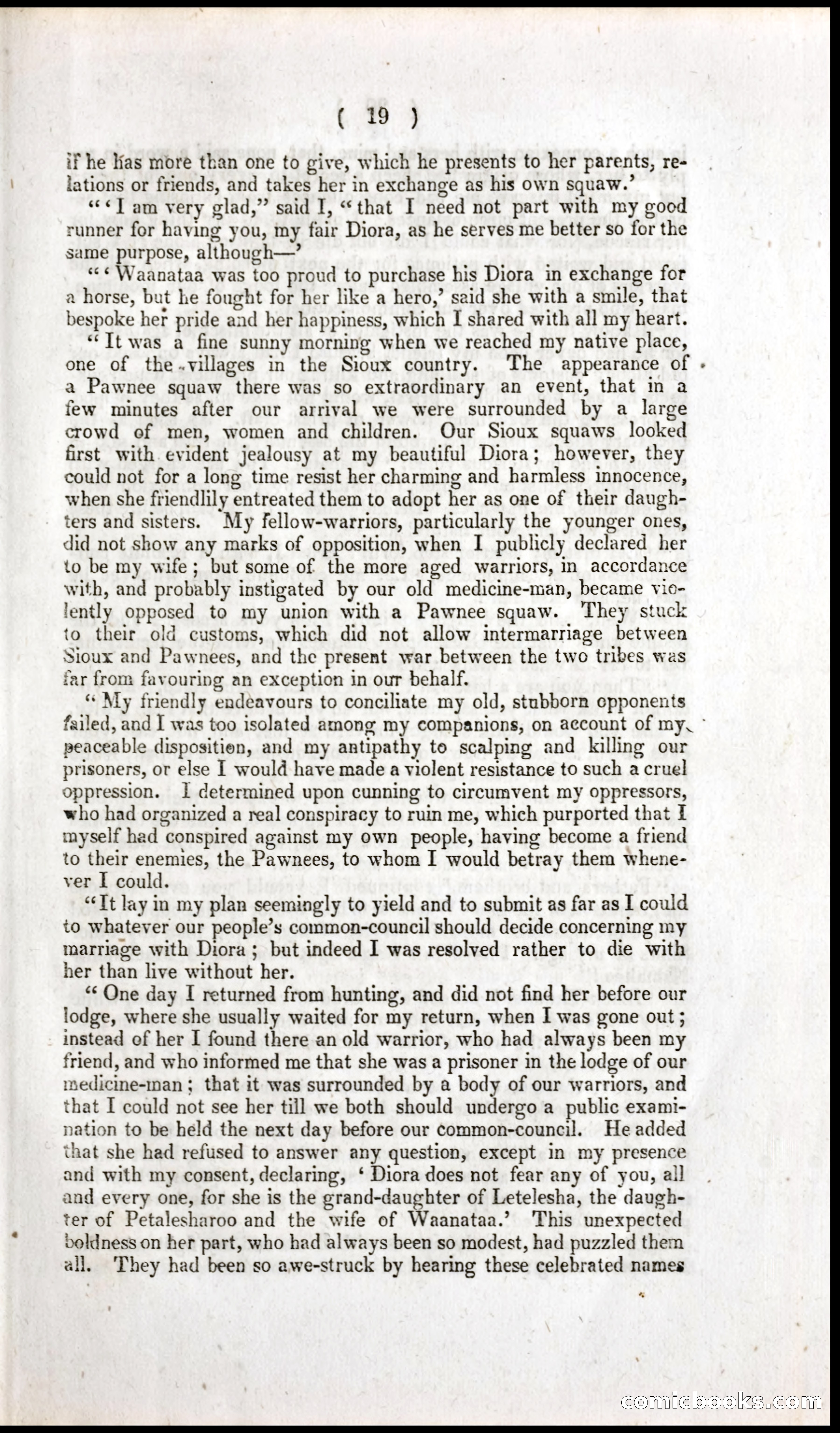 The Dreadful Sufferings and Thrilling Adventures of an Overland Party of Emigrants to California — page 19 of 66