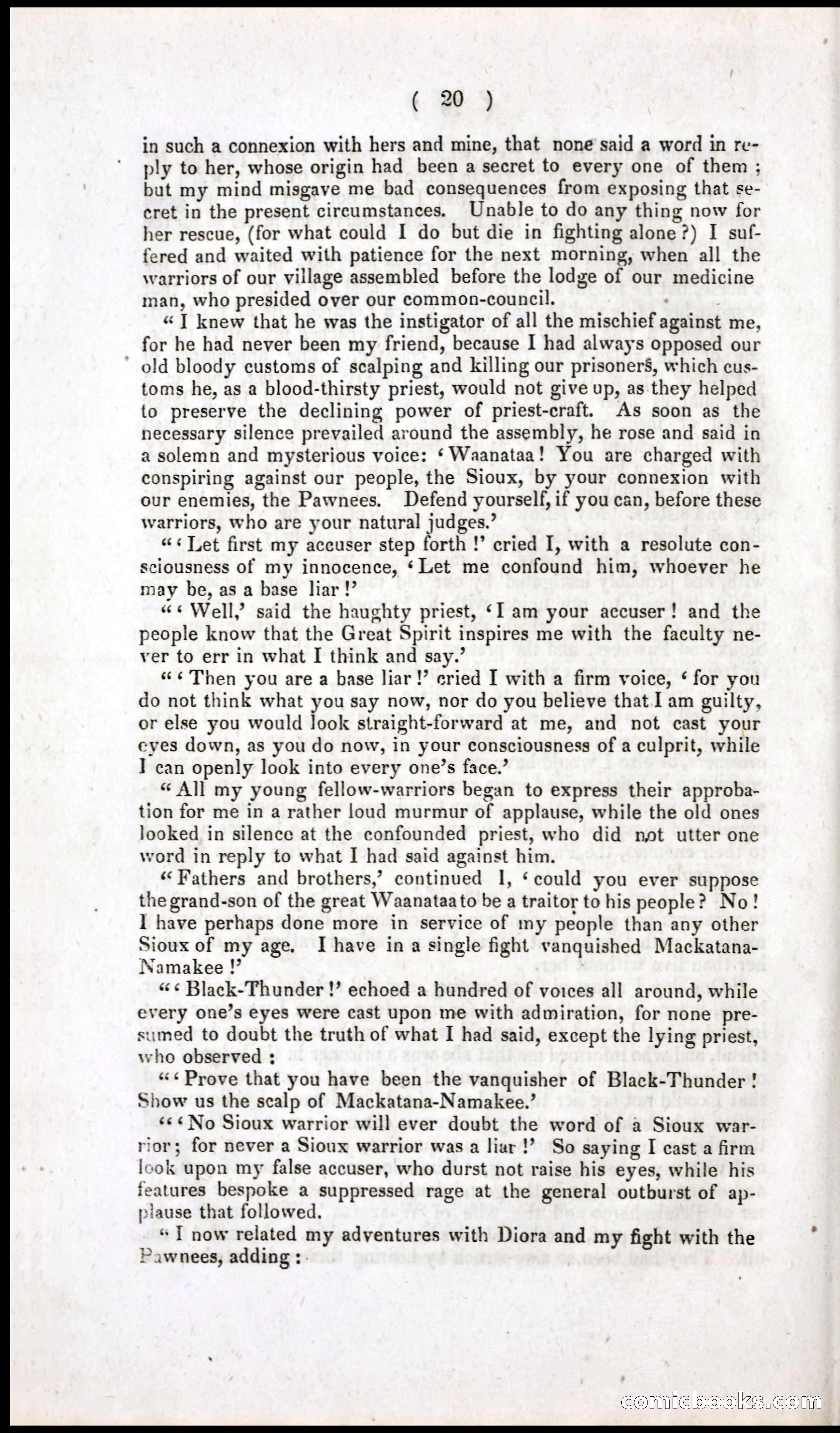 The Dreadful Sufferings and Thrilling Adventures of an Overland Party of Emigrants to California — page 20 of 66