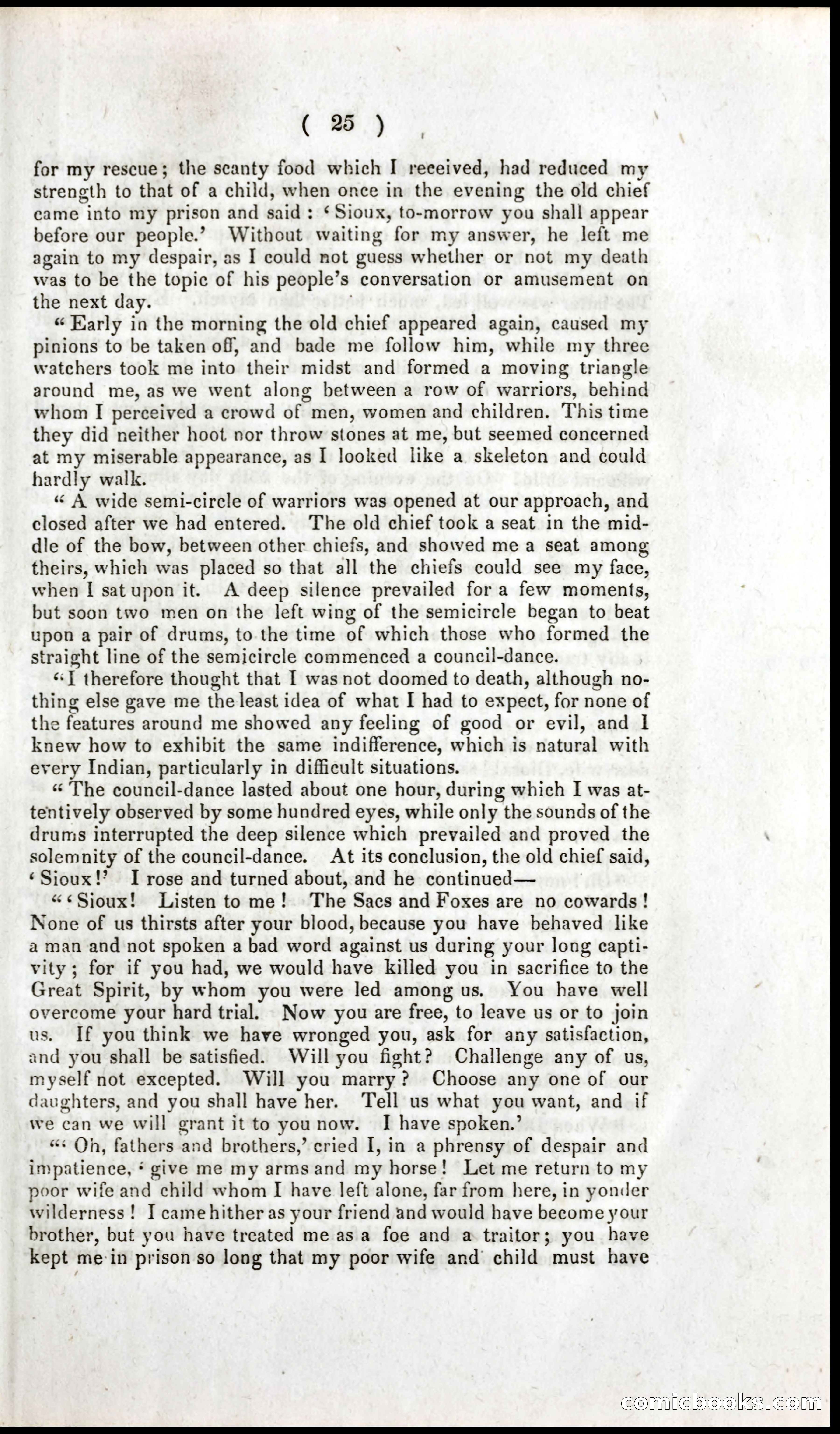 The Dreadful Sufferings and Thrilling Adventures of an Overland Party of Emigrants to California — page 27 of 66