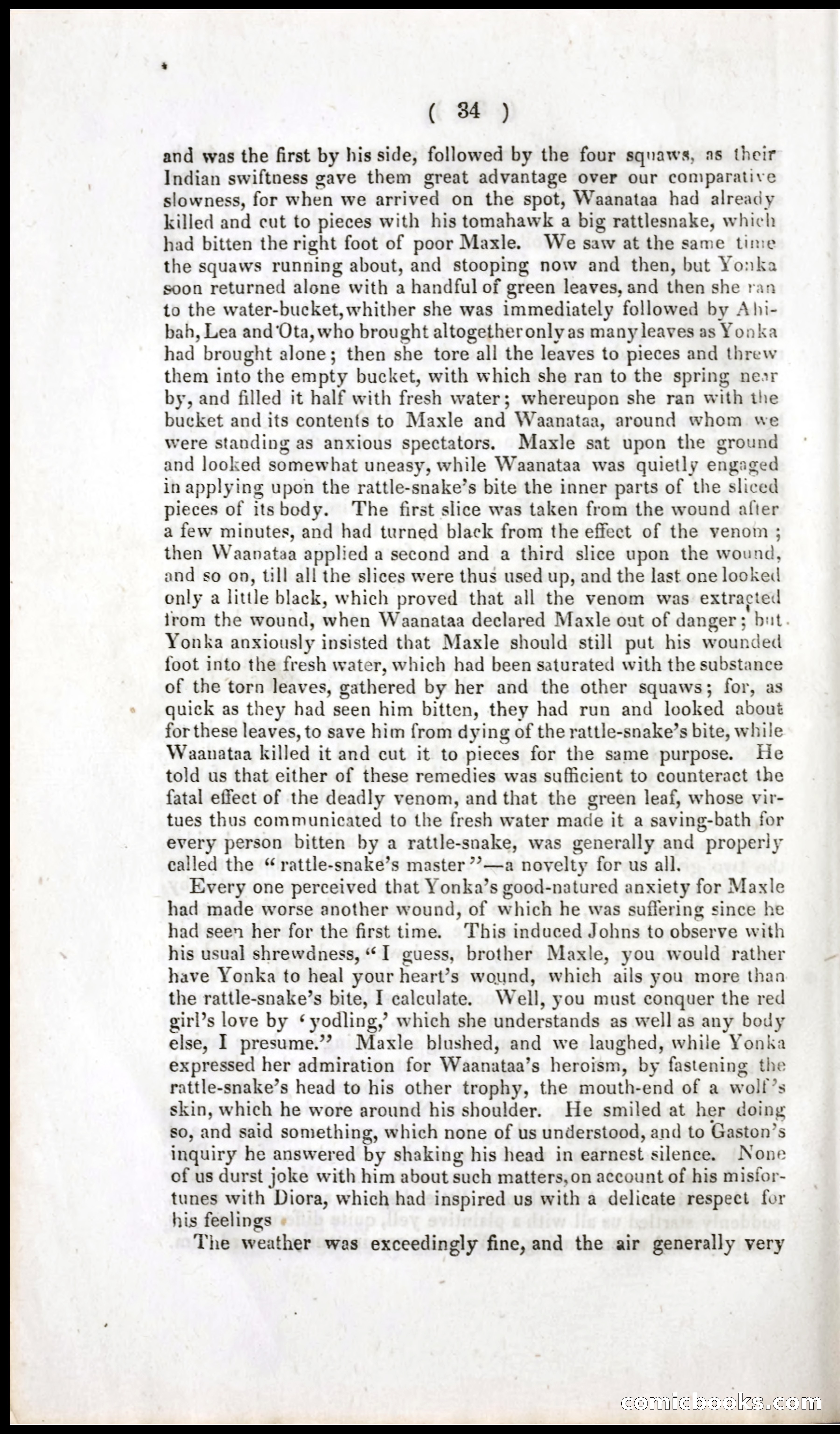 The Dreadful Sufferings and Thrilling Adventures of an Overland Party of Emigrants to California — page 36 of 66