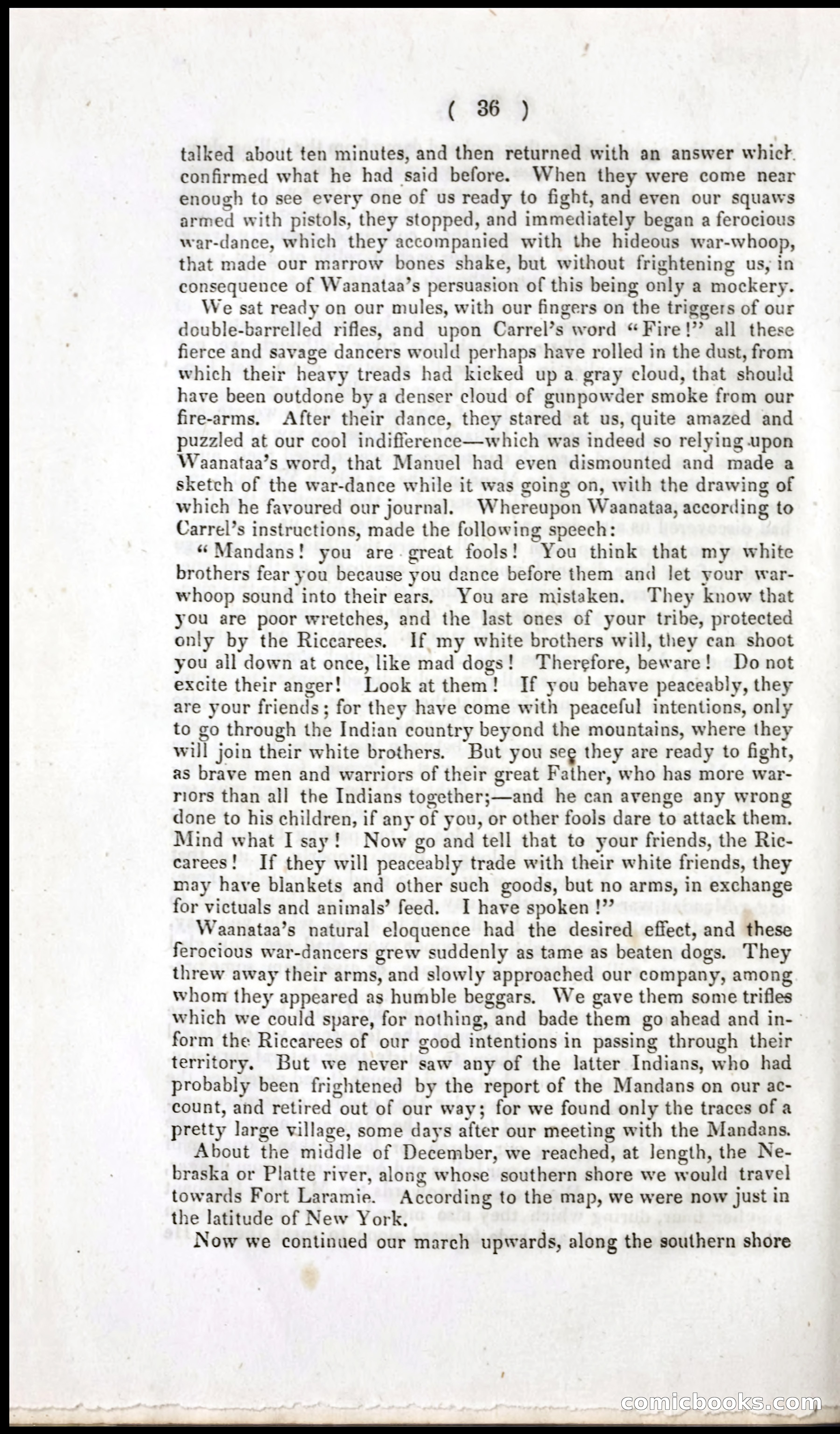 The Dreadful Sufferings and Thrilling Adventures of an Overland Party of Emigrants to California — page 38 of 66