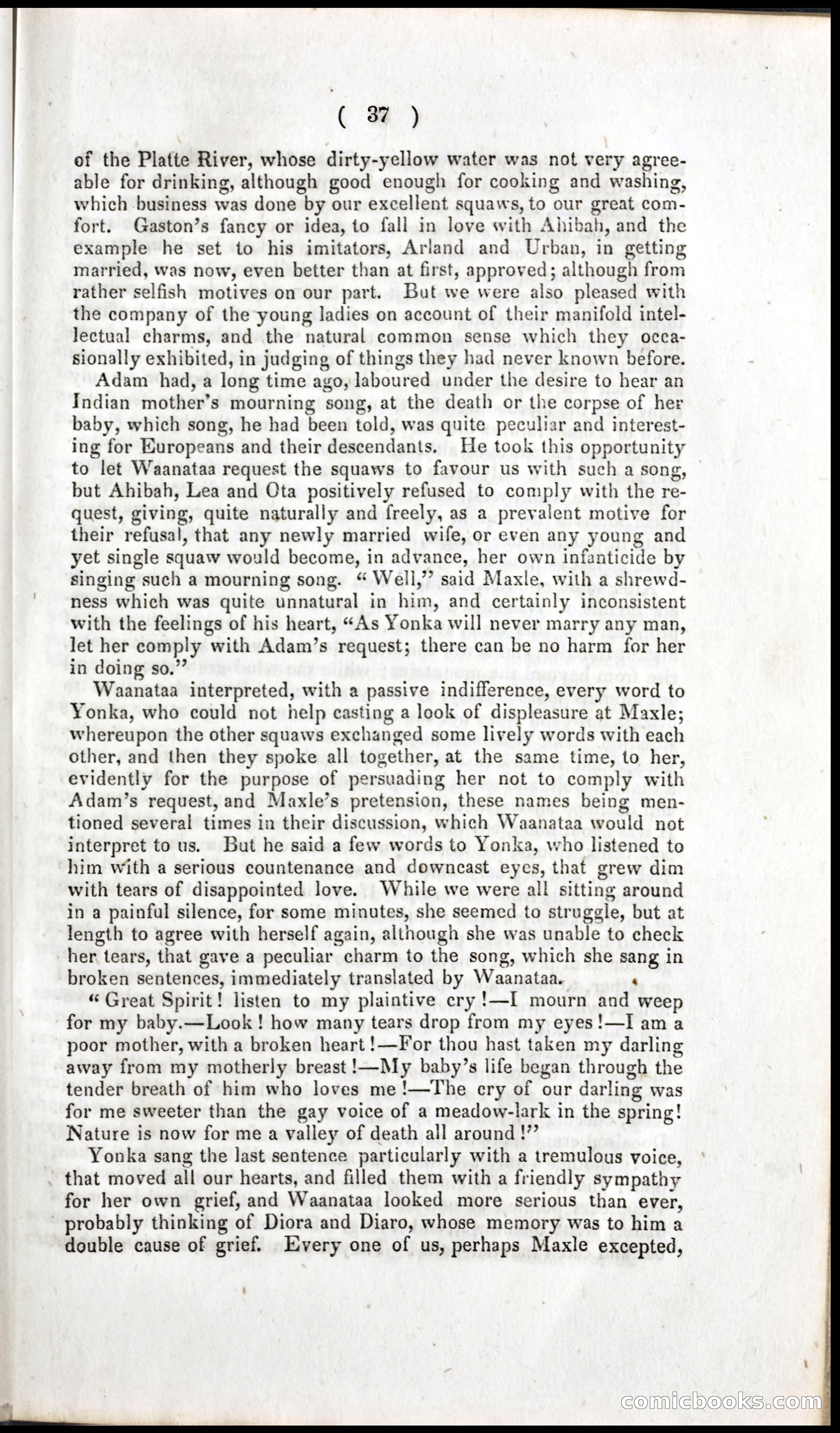 The Dreadful Sufferings and Thrilling Adventures of an Overland Party of Emigrants to California — page 39 of 66