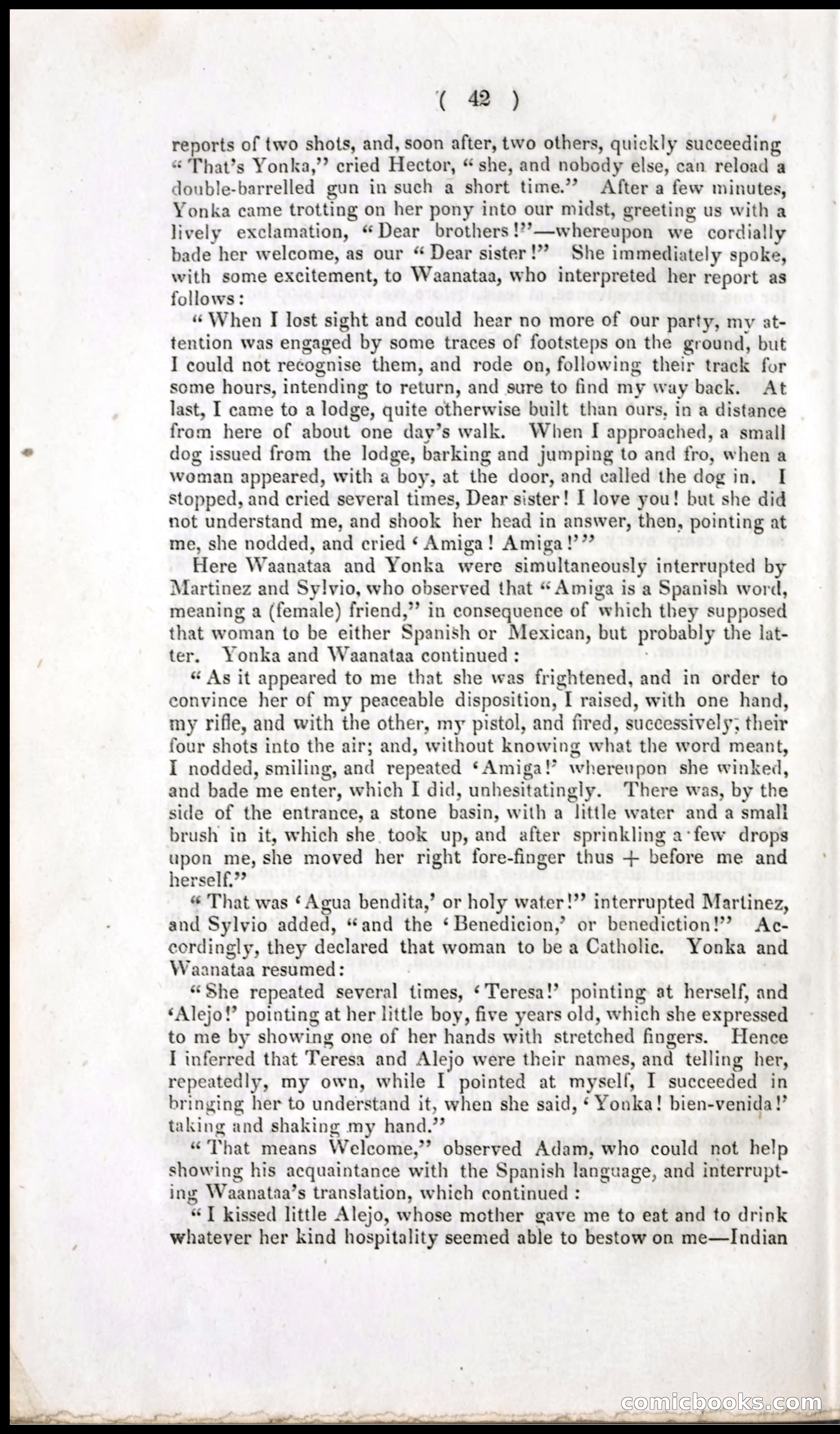 The Dreadful Sufferings and Thrilling Adventures of an Overland Party of Emigrants to California — page 44 of 66