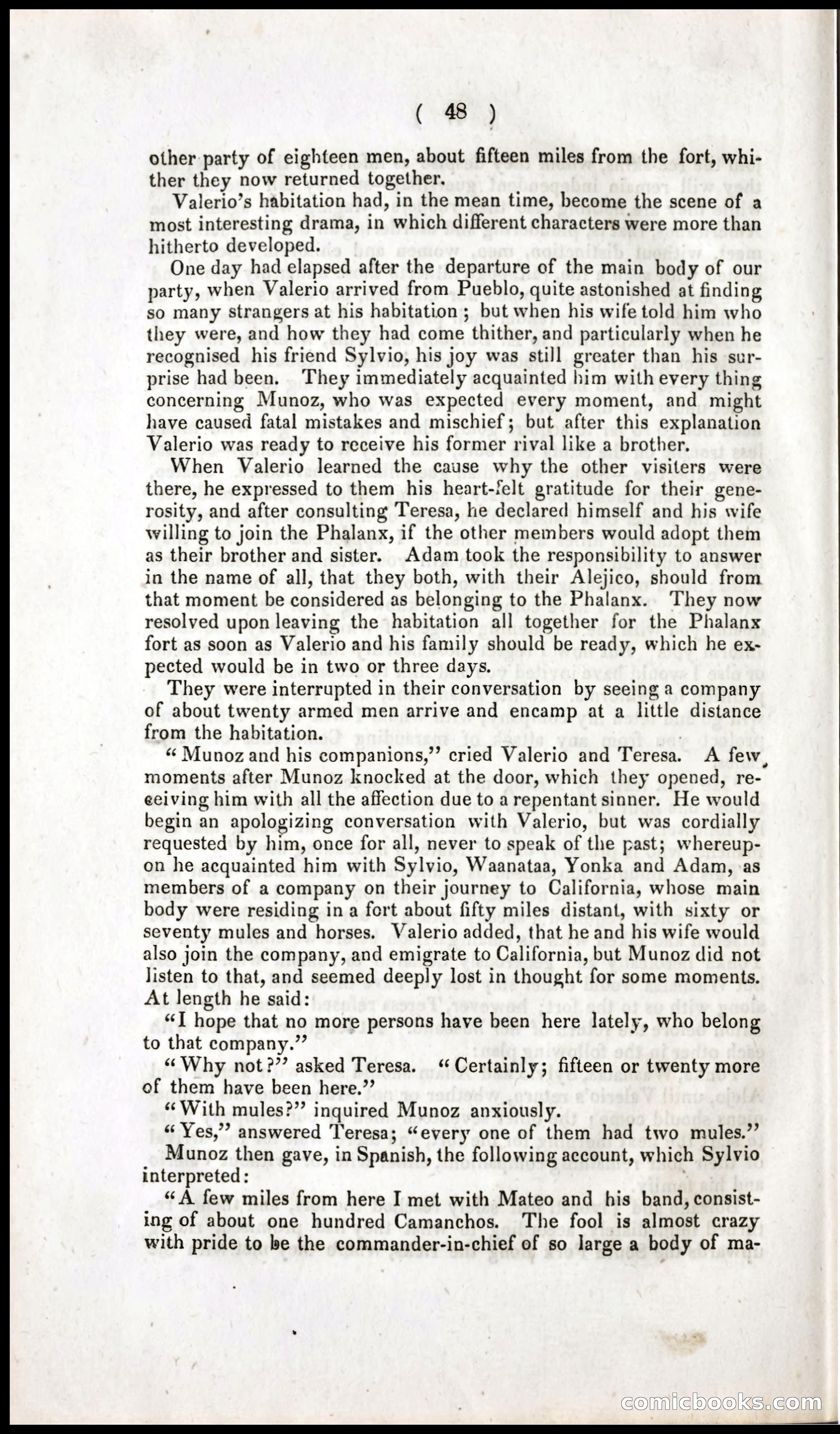 The Dreadful Sufferings and Thrilling Adventures of an Overland Party of Emigrants to California — page 52 of 66