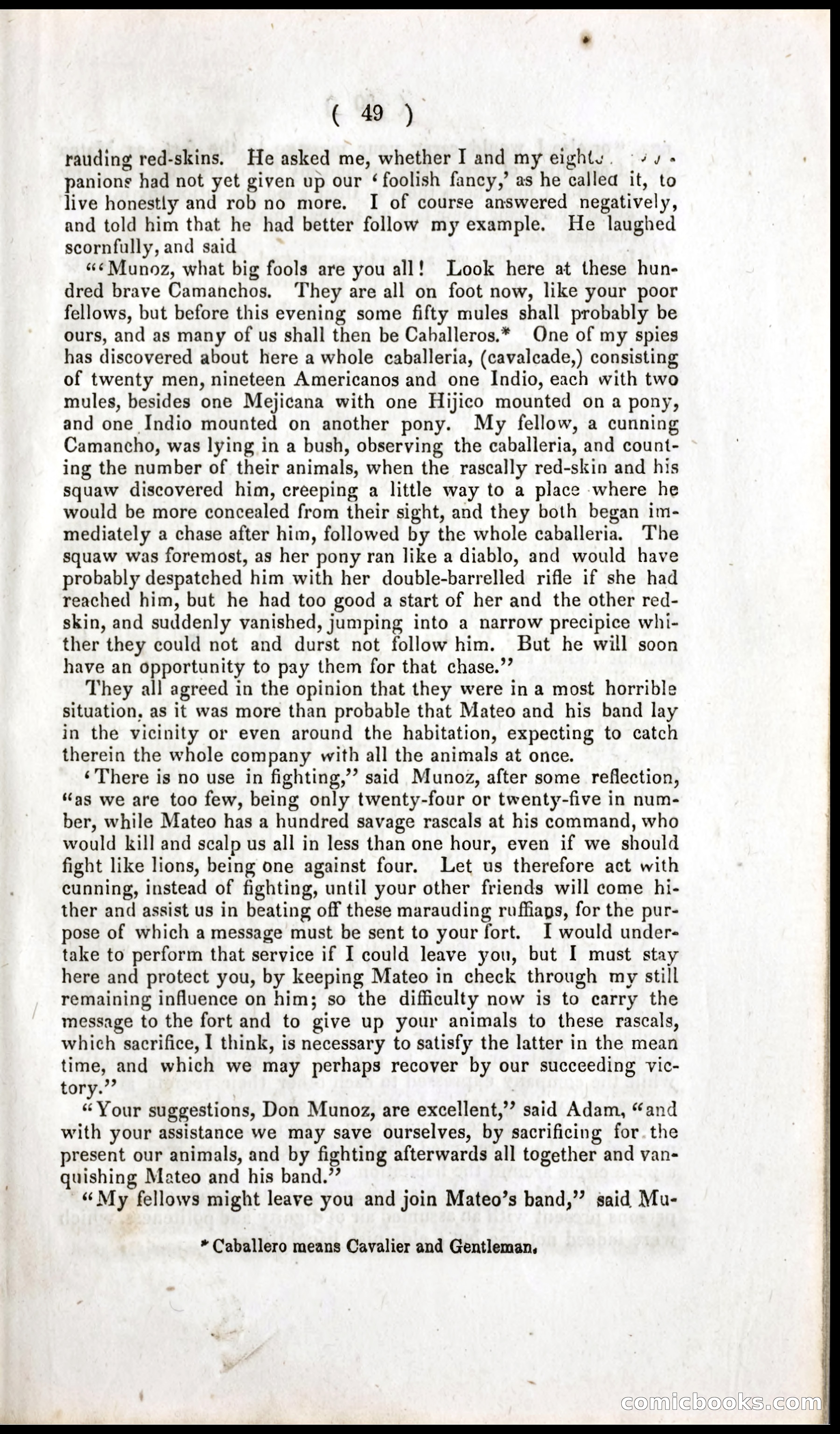 The Dreadful Sufferings and Thrilling Adventures of an Overland Party of Emigrants to California — page 53 of 66