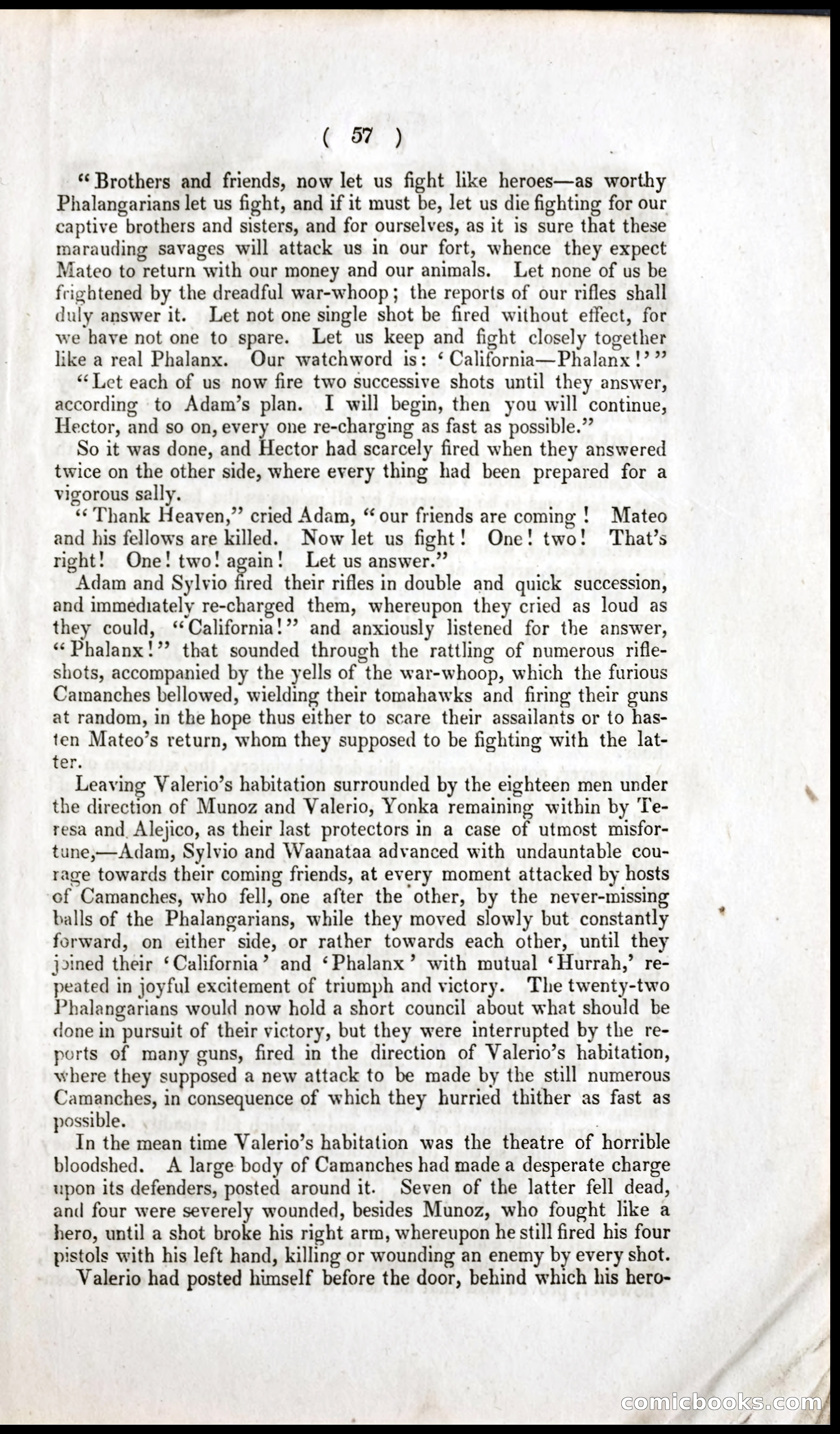 The Dreadful Sufferings and Thrilling Adventures of an Overland Party of Emigrants to California — page 61 of 66