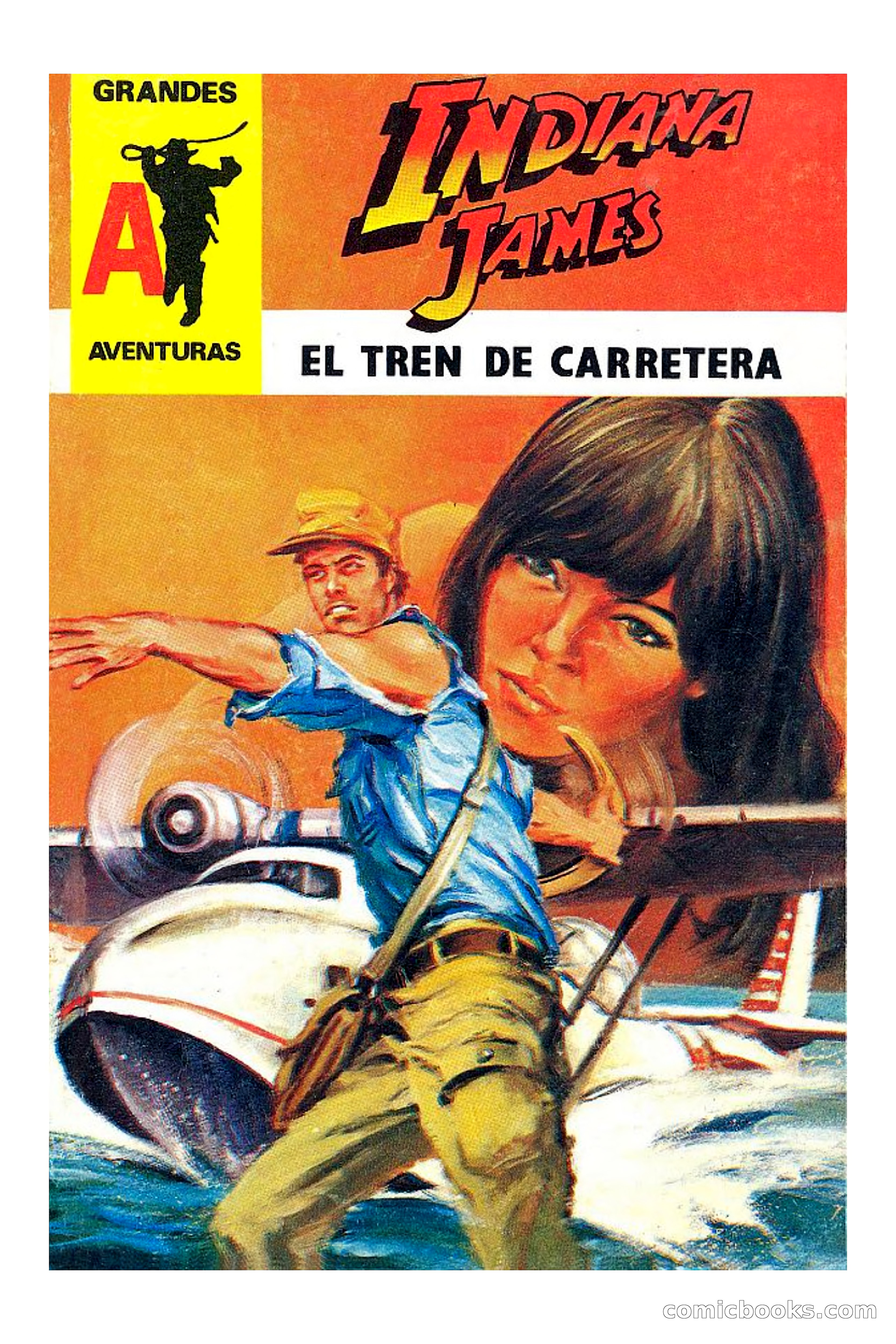 Indiana James: El tren de carretera — page 1 of 68