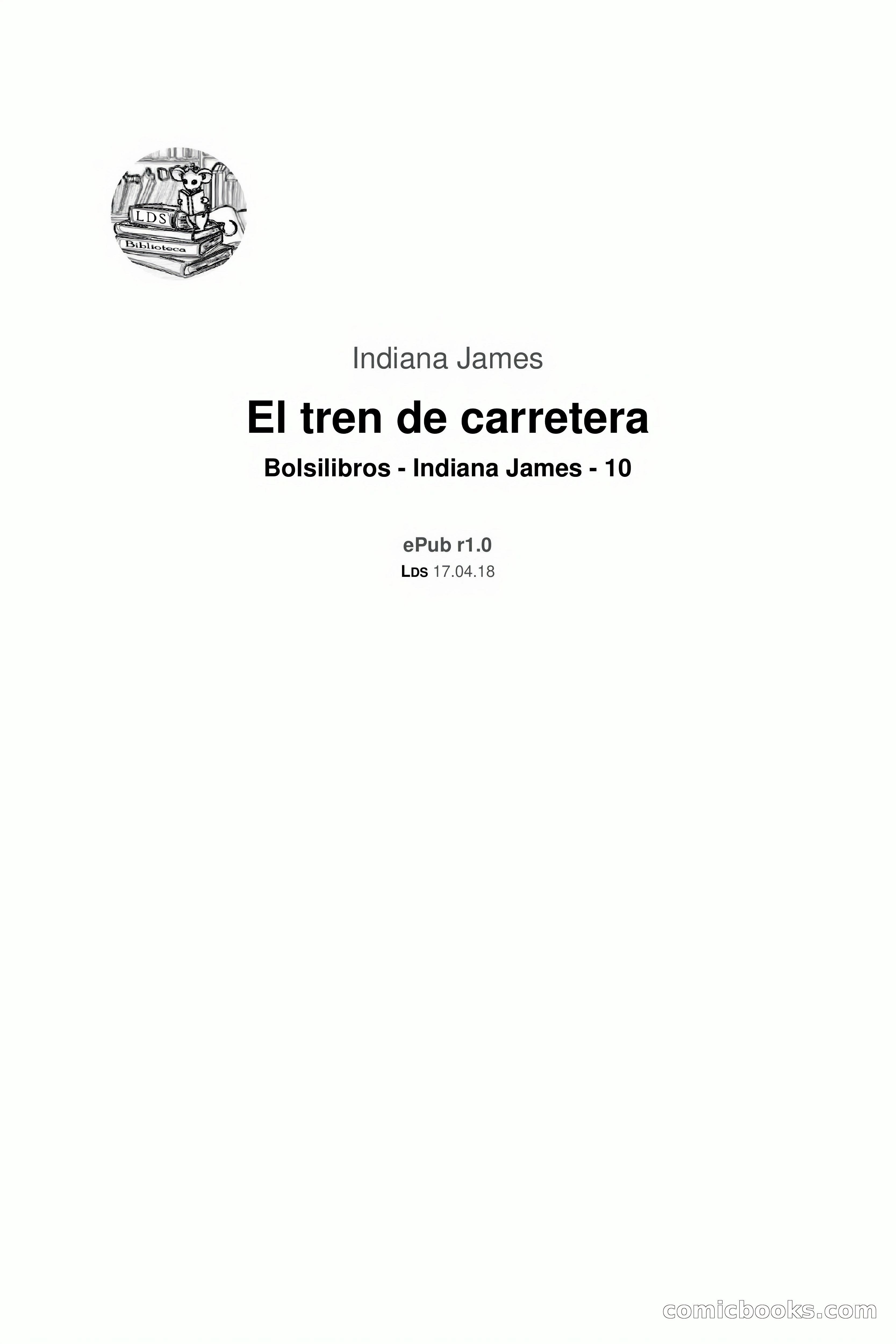 Indiana James: El tren de carretera — page 3 of 68