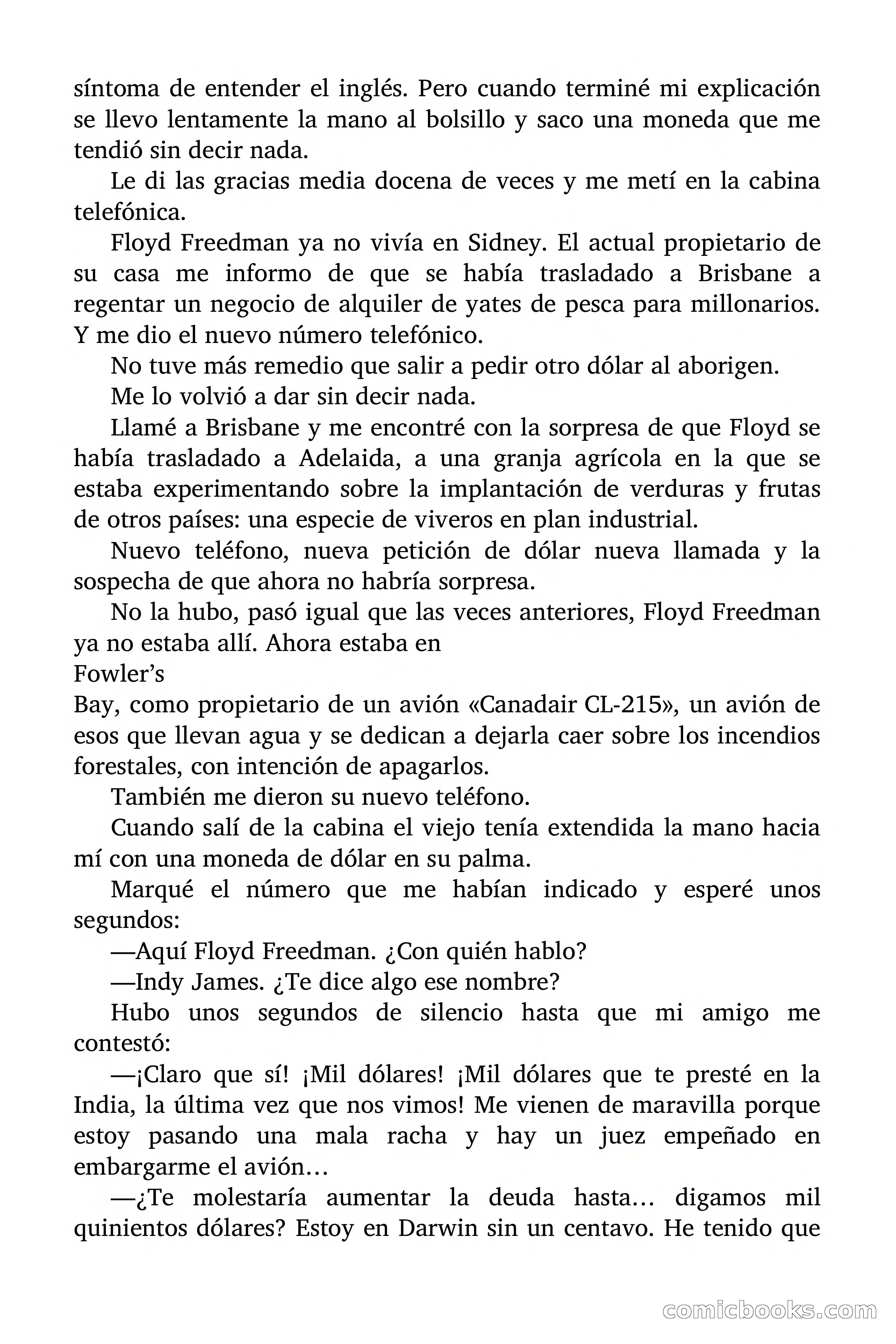 Indiana James: El tren de carretera — page 8 of 68