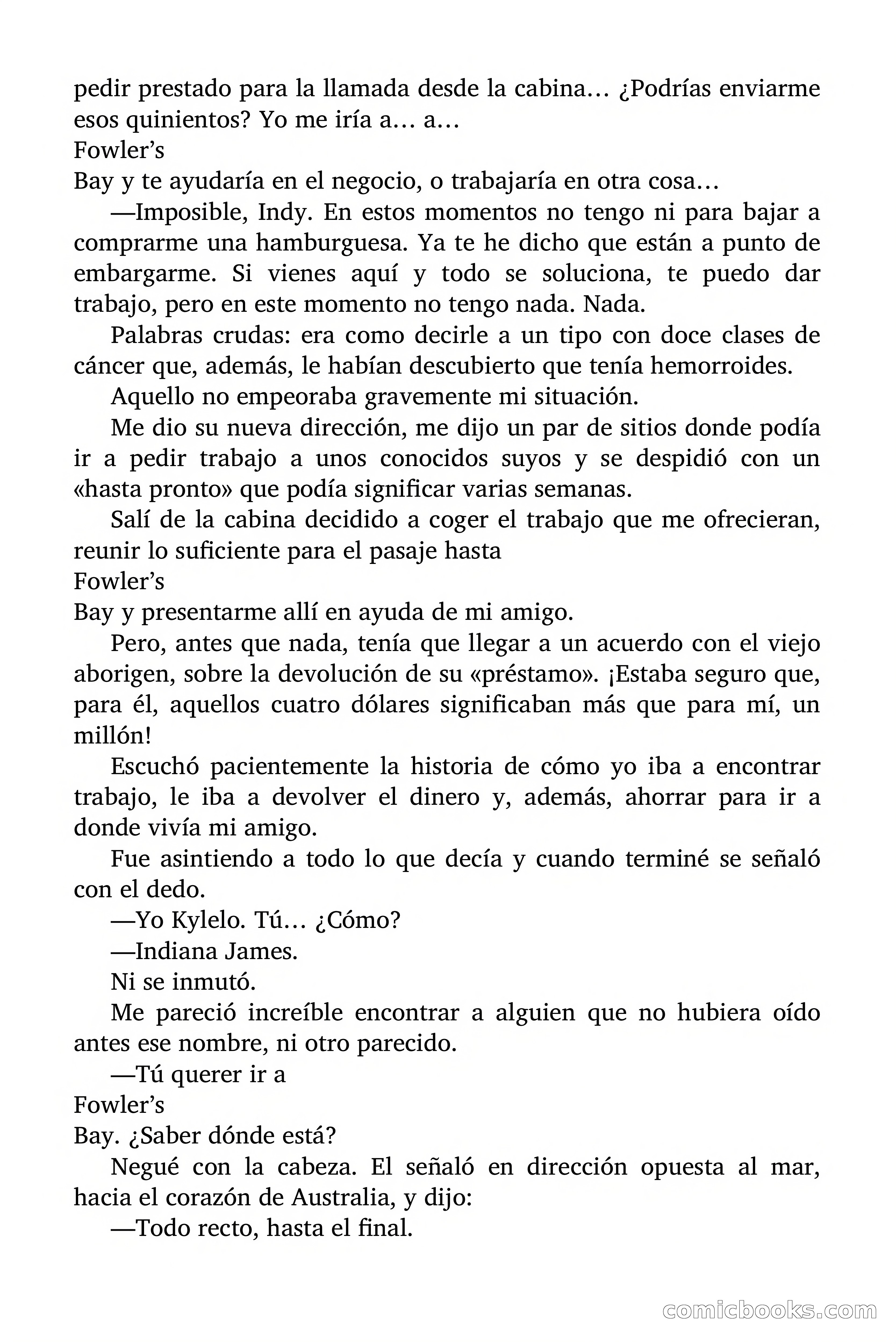 Indiana James: El tren de carretera — page 9 of 68