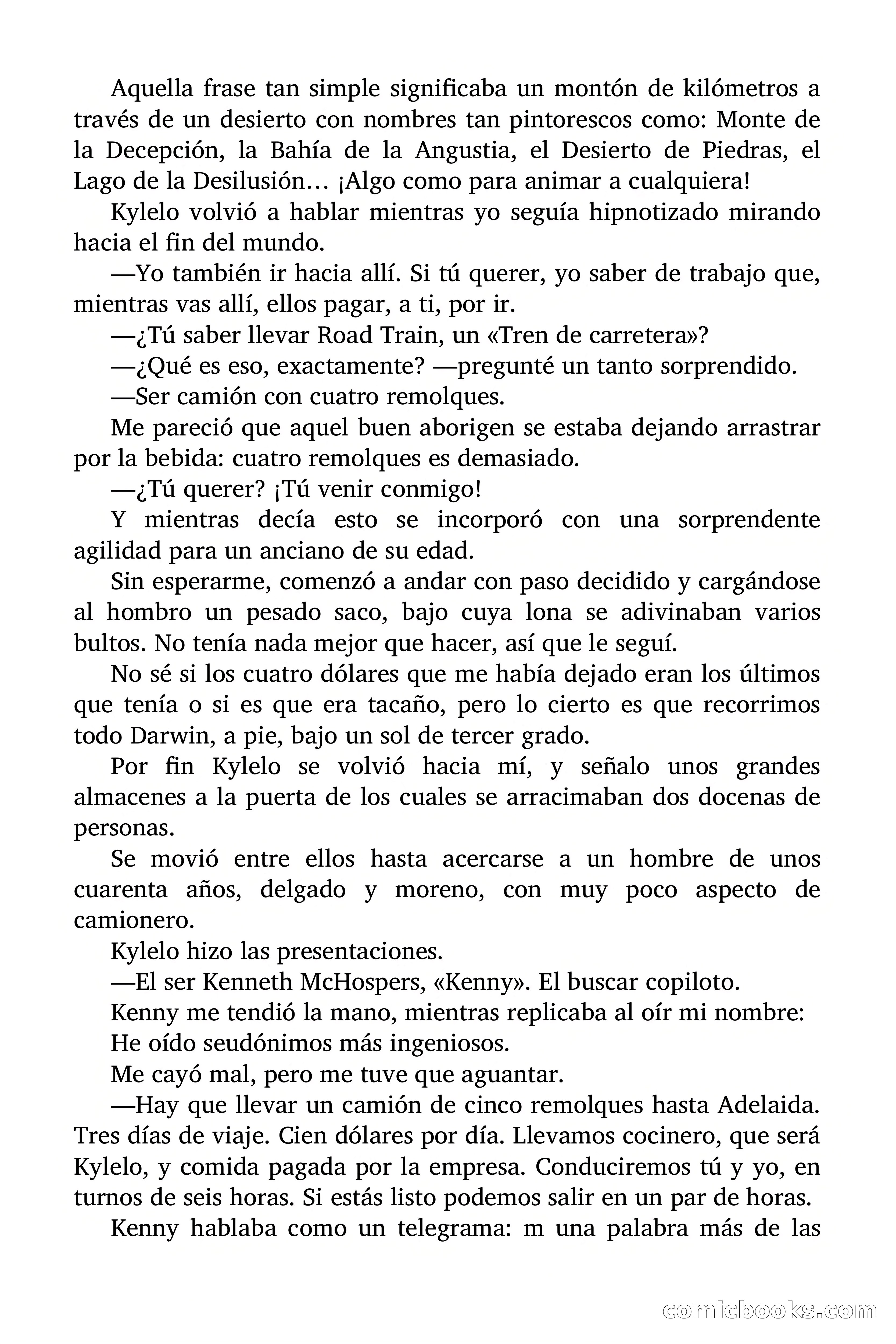 Indiana James: El tren de carretera — page 10 of 68
