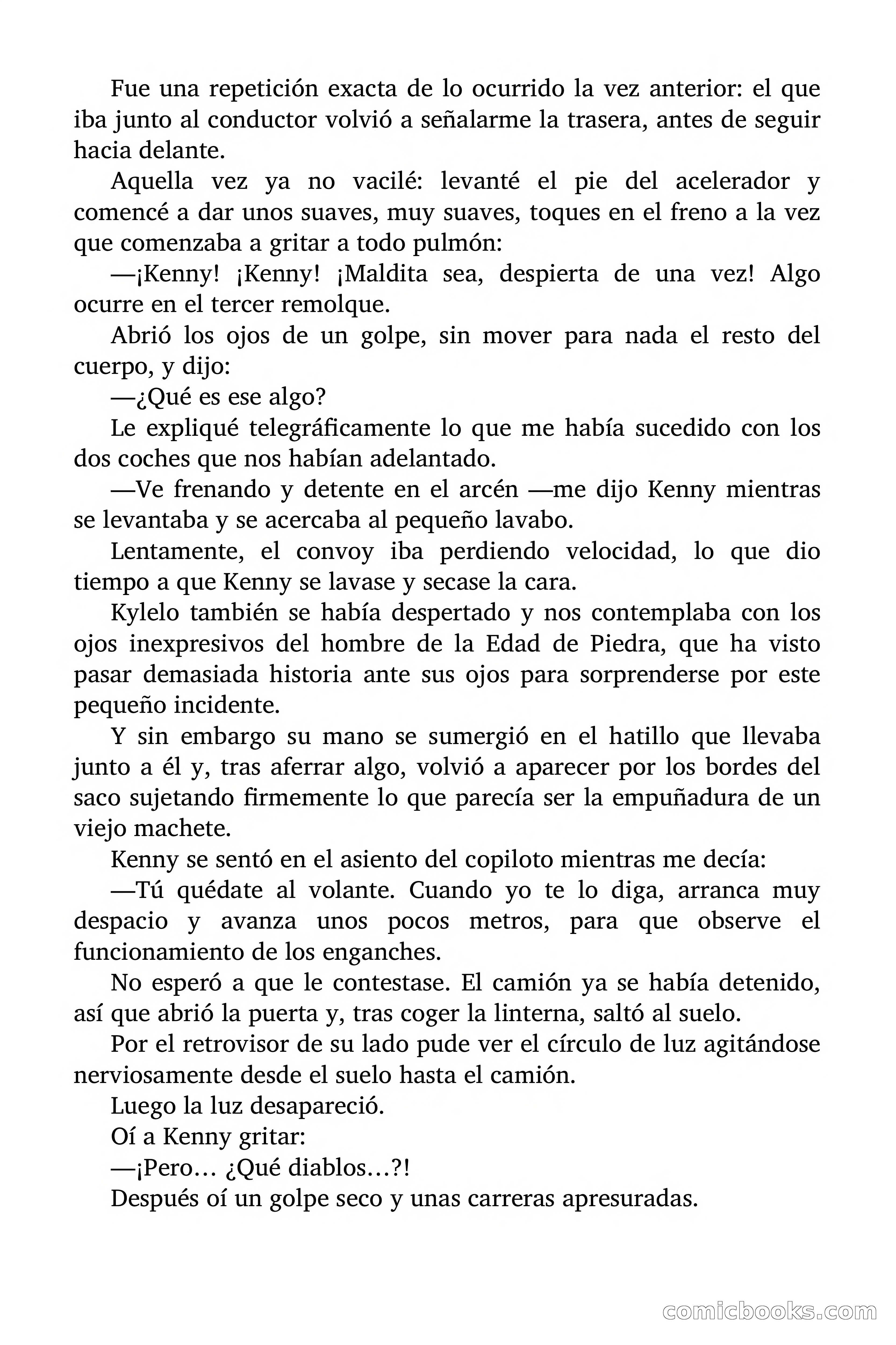 Indiana James: El tren de carretera — page 14 of 68