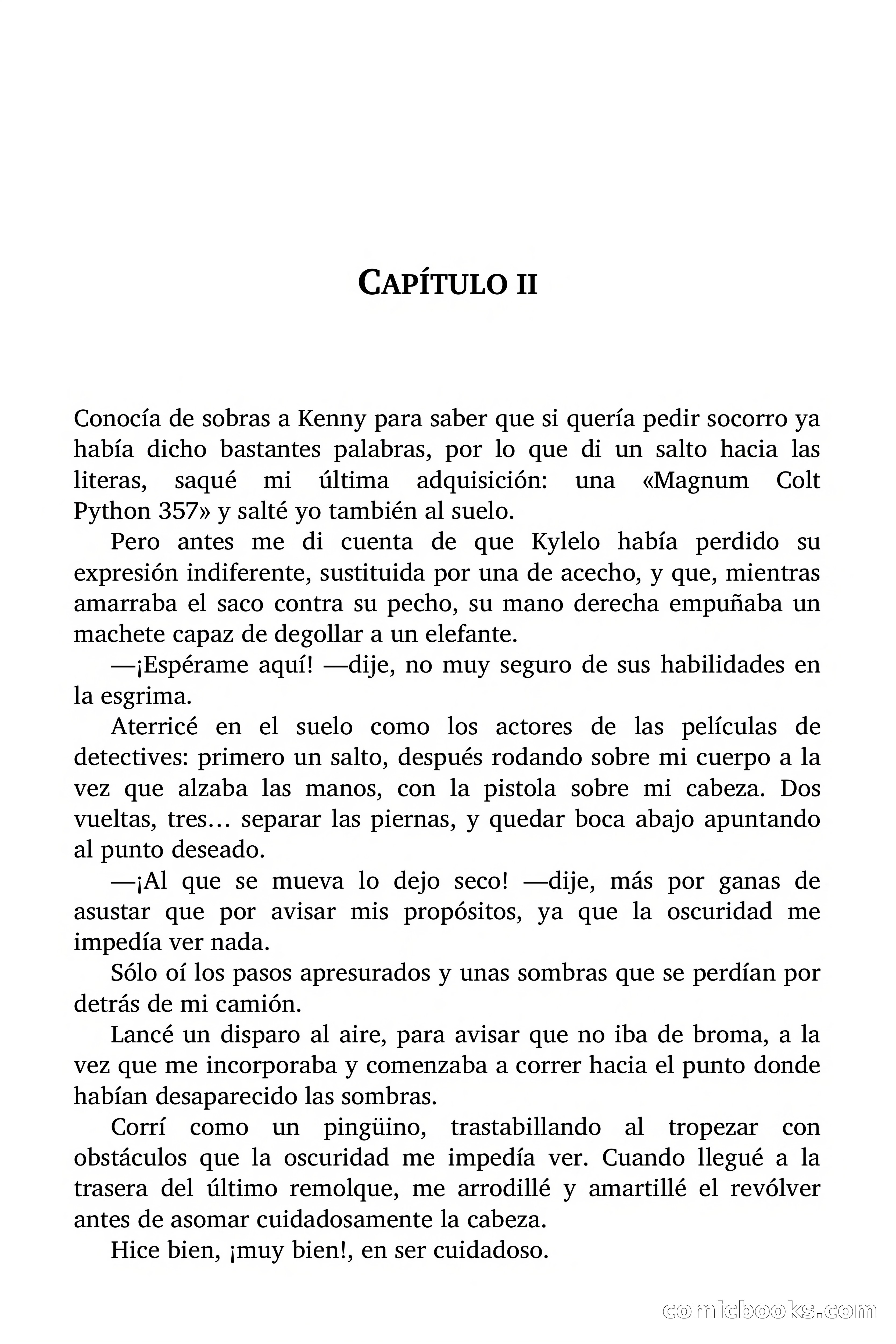 Indiana James: El tren de carretera — page 15 of 68