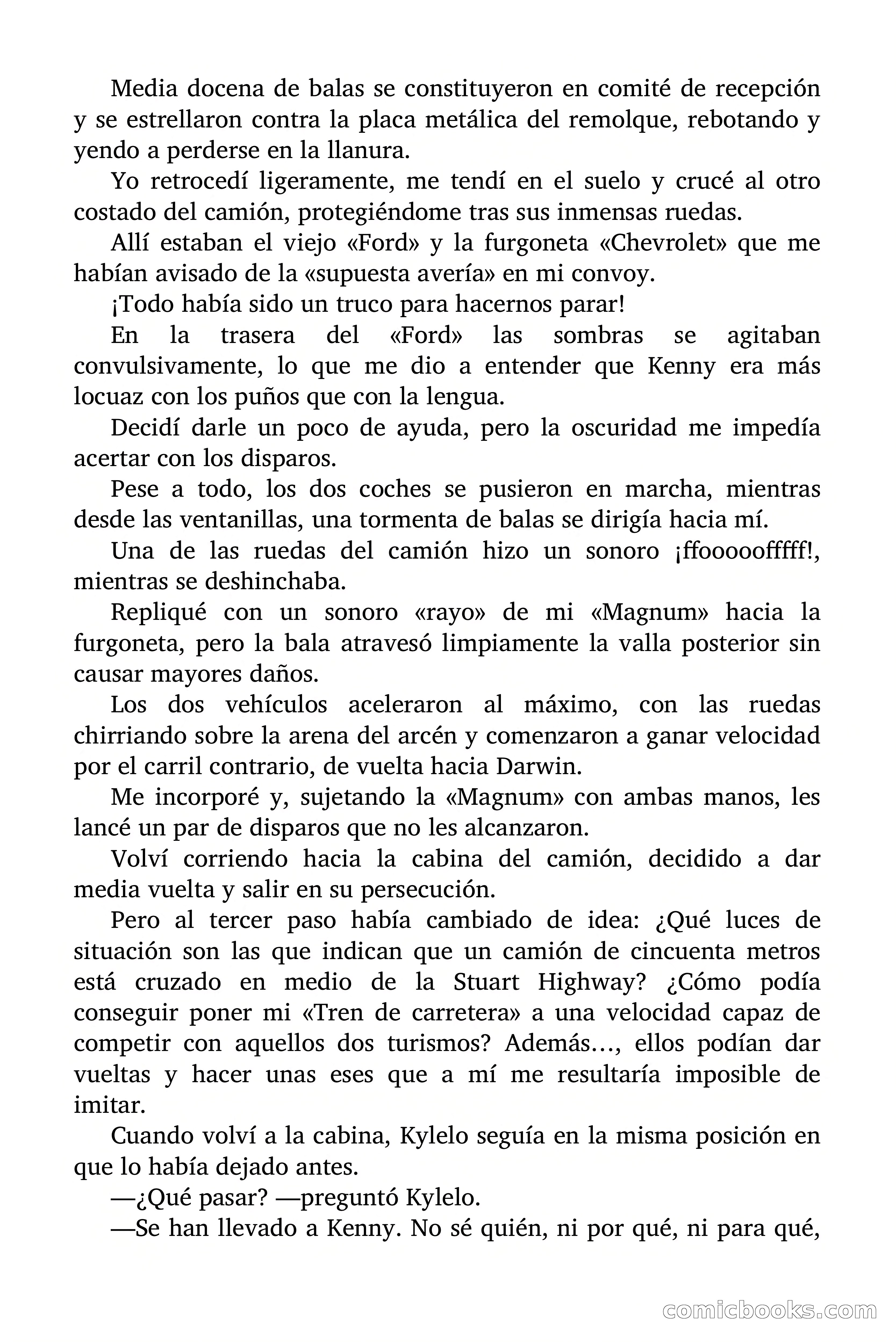 Indiana James: El tren de carretera — page 16 of 68